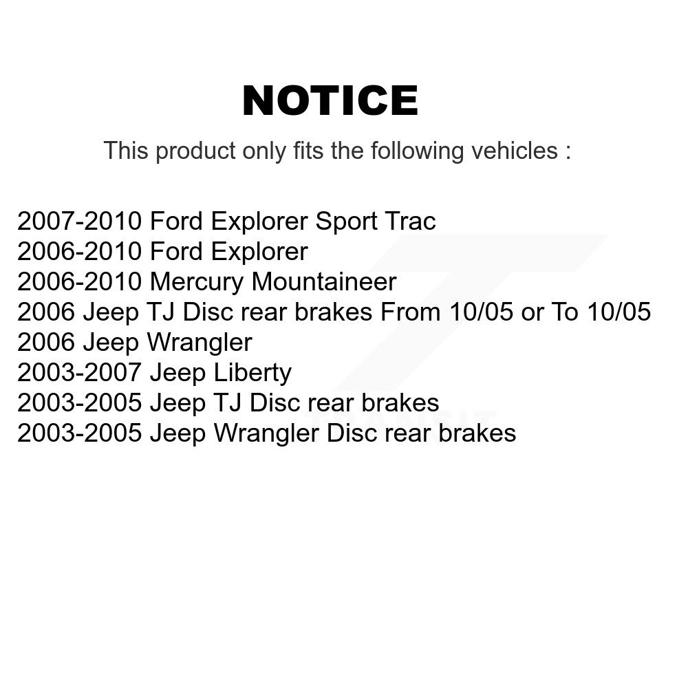Positive Plus - PPF-D981 - Semi-Metallic Brake Pads