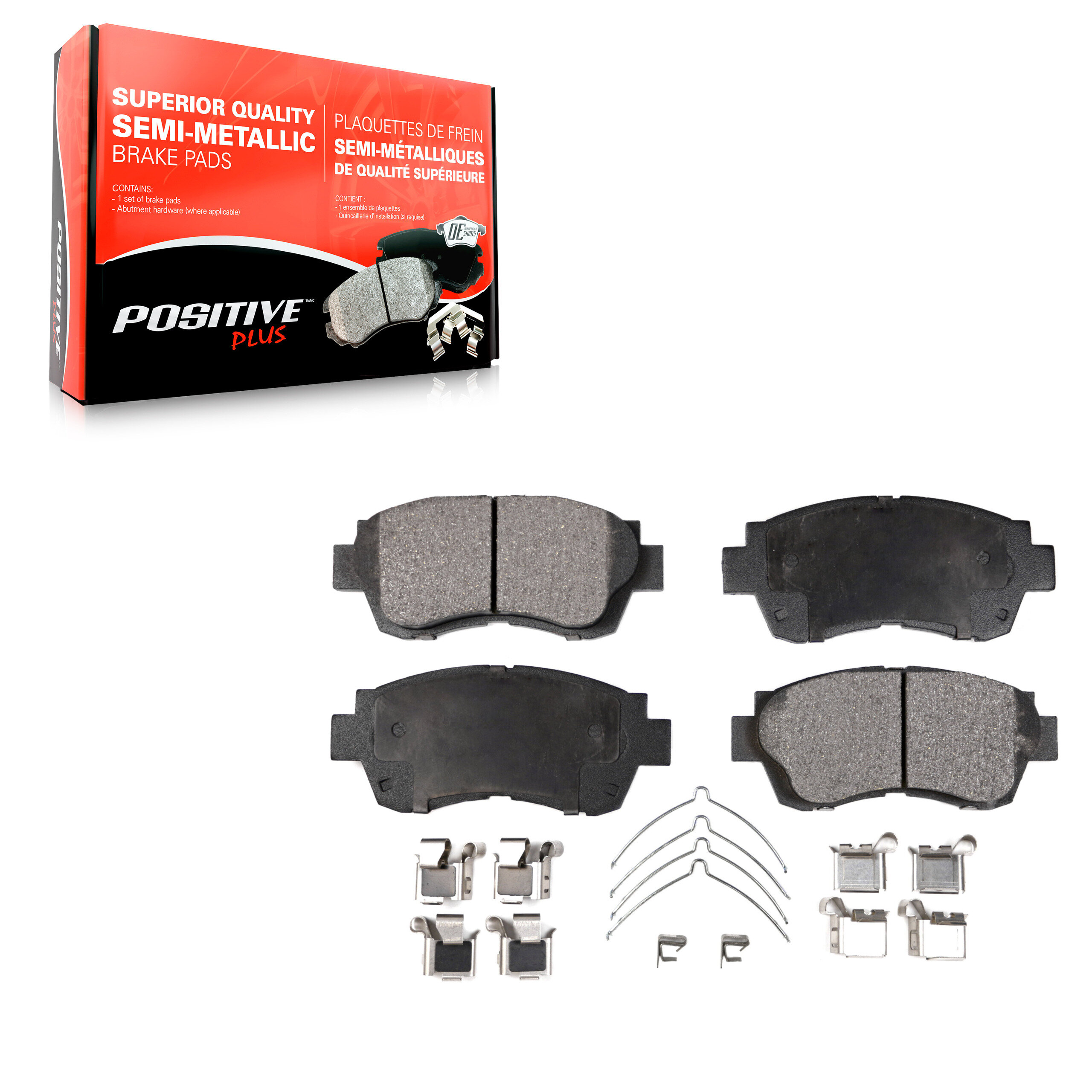 Semi-Metallic Brake Pads
