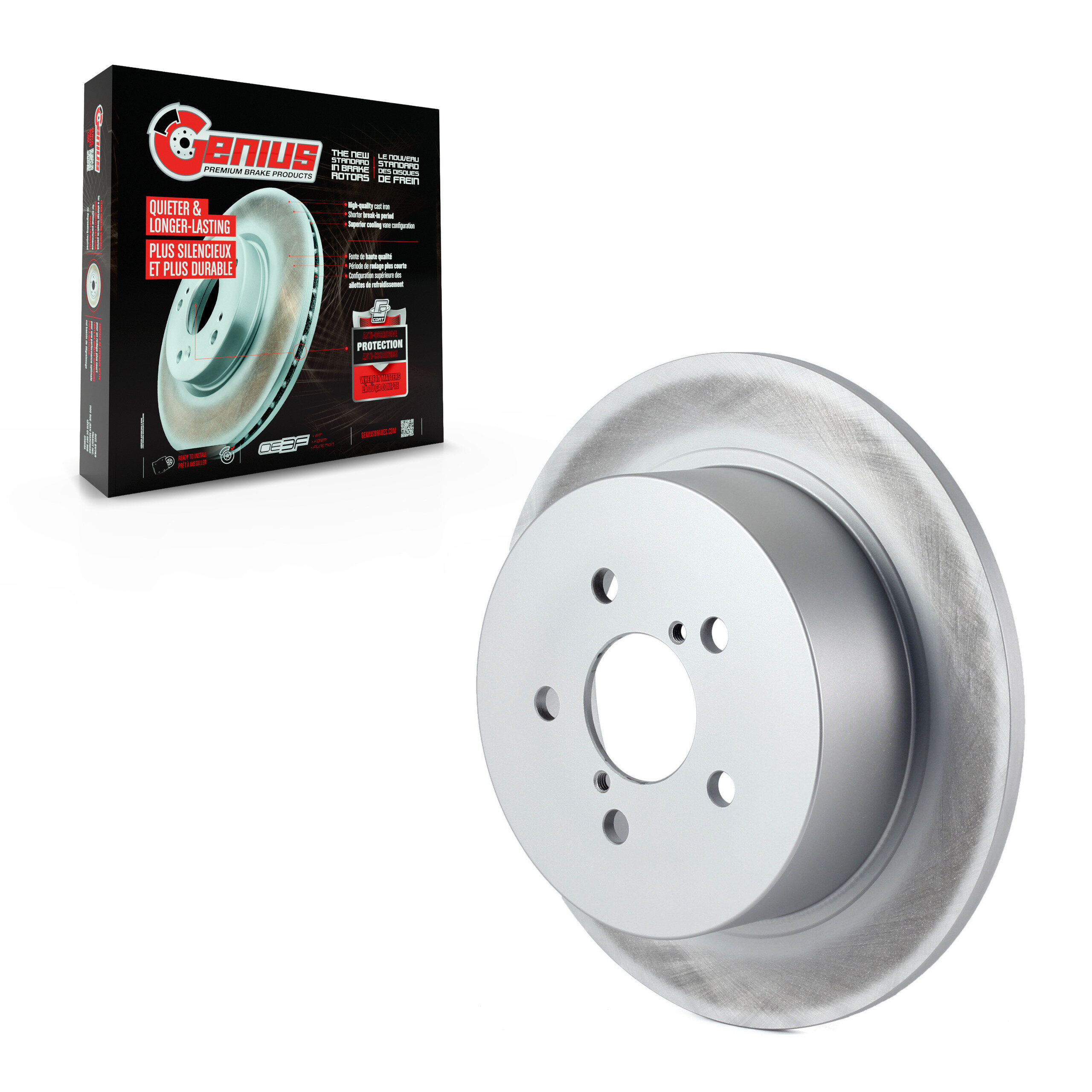 Coated Disc Brake Rotor