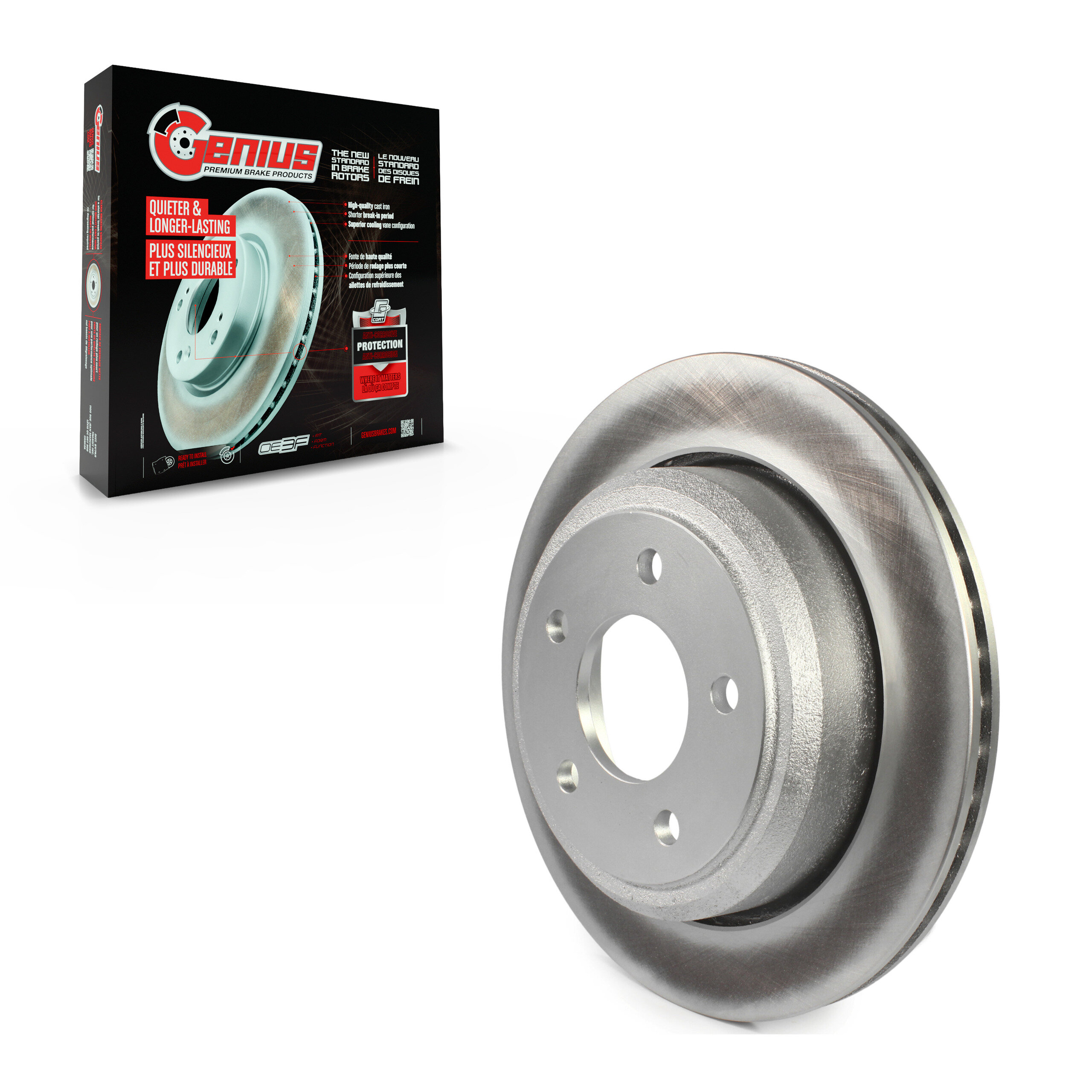 Coated Disc Brake Rotor