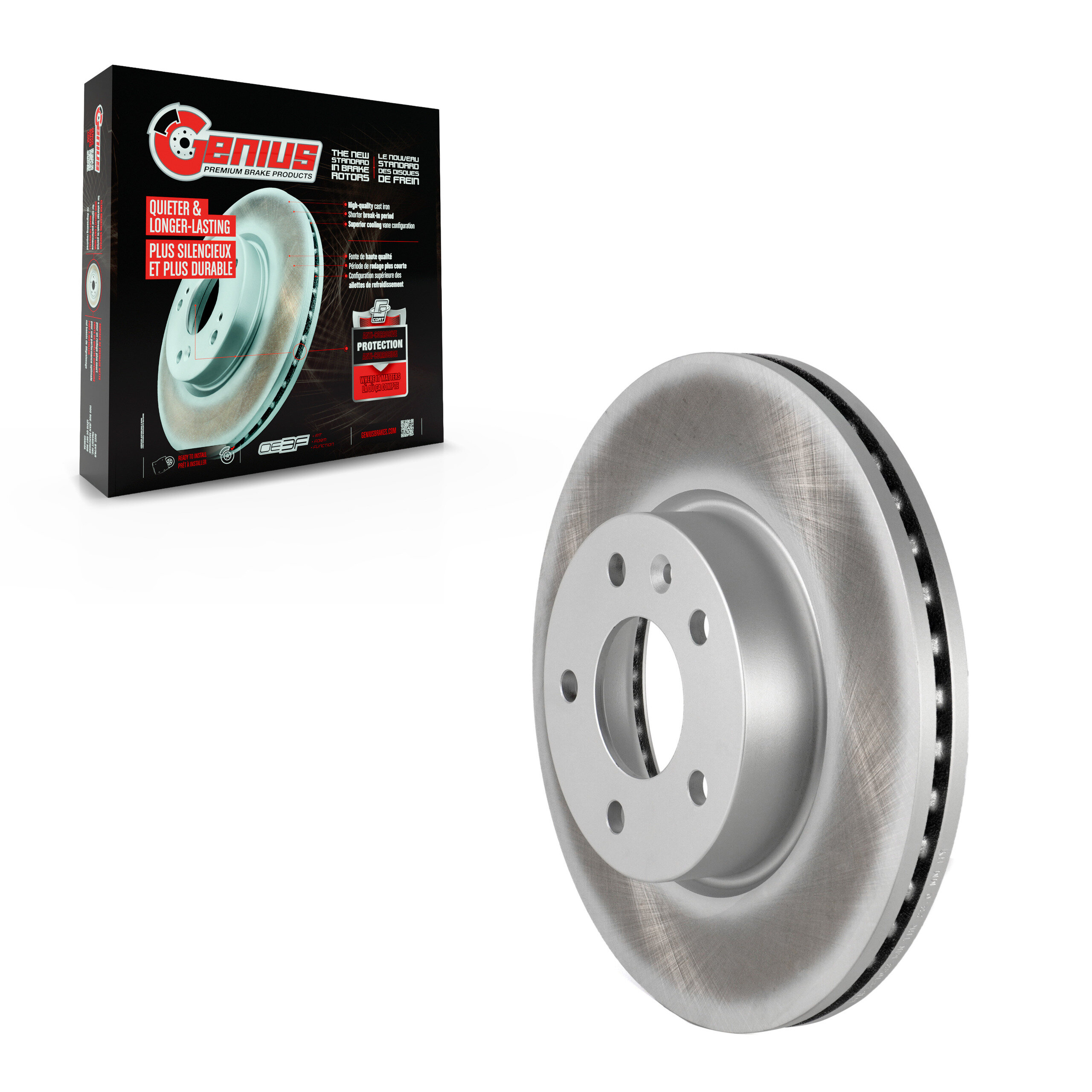 Coated Disc Brake Rotor