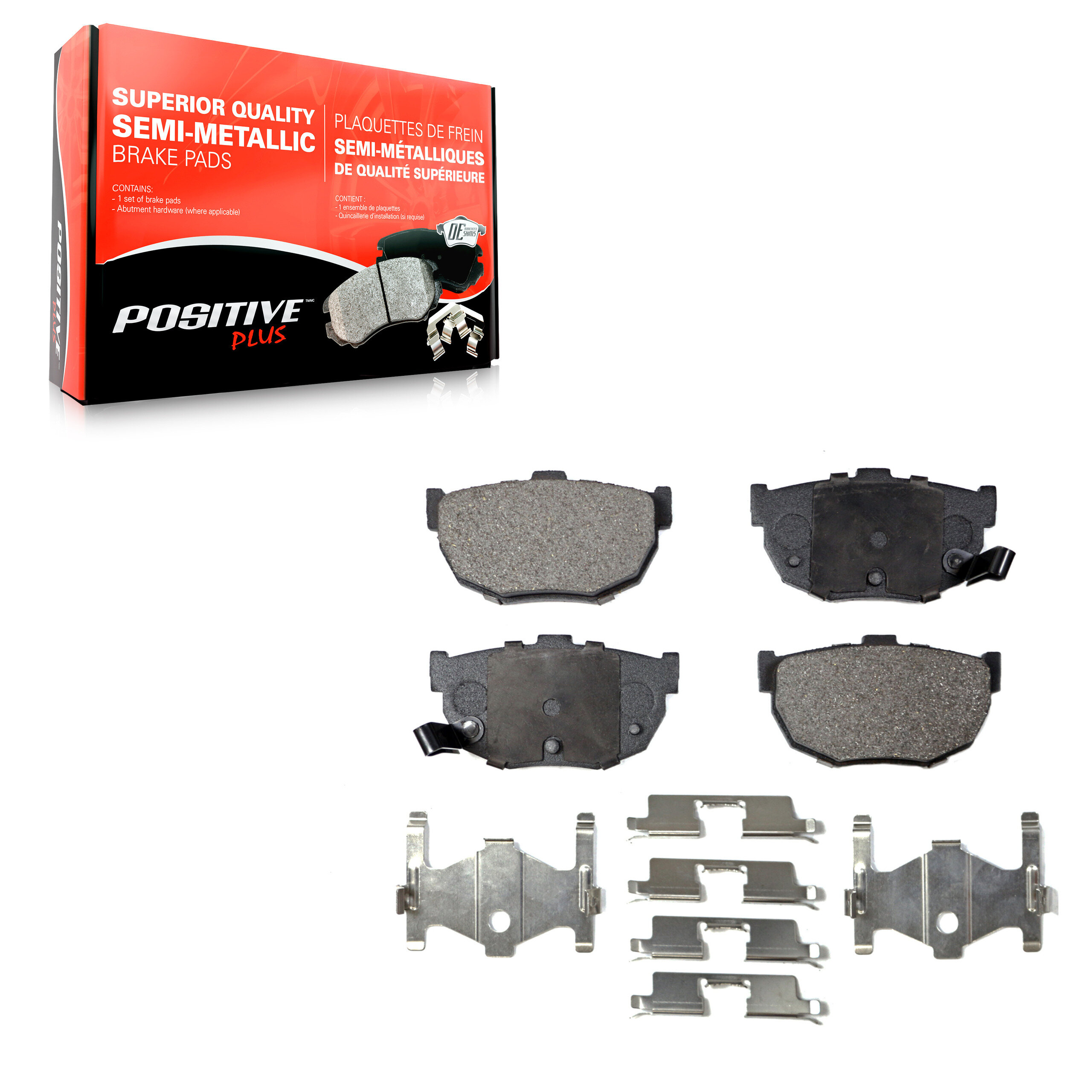 Semi-Metallic Brake Pads