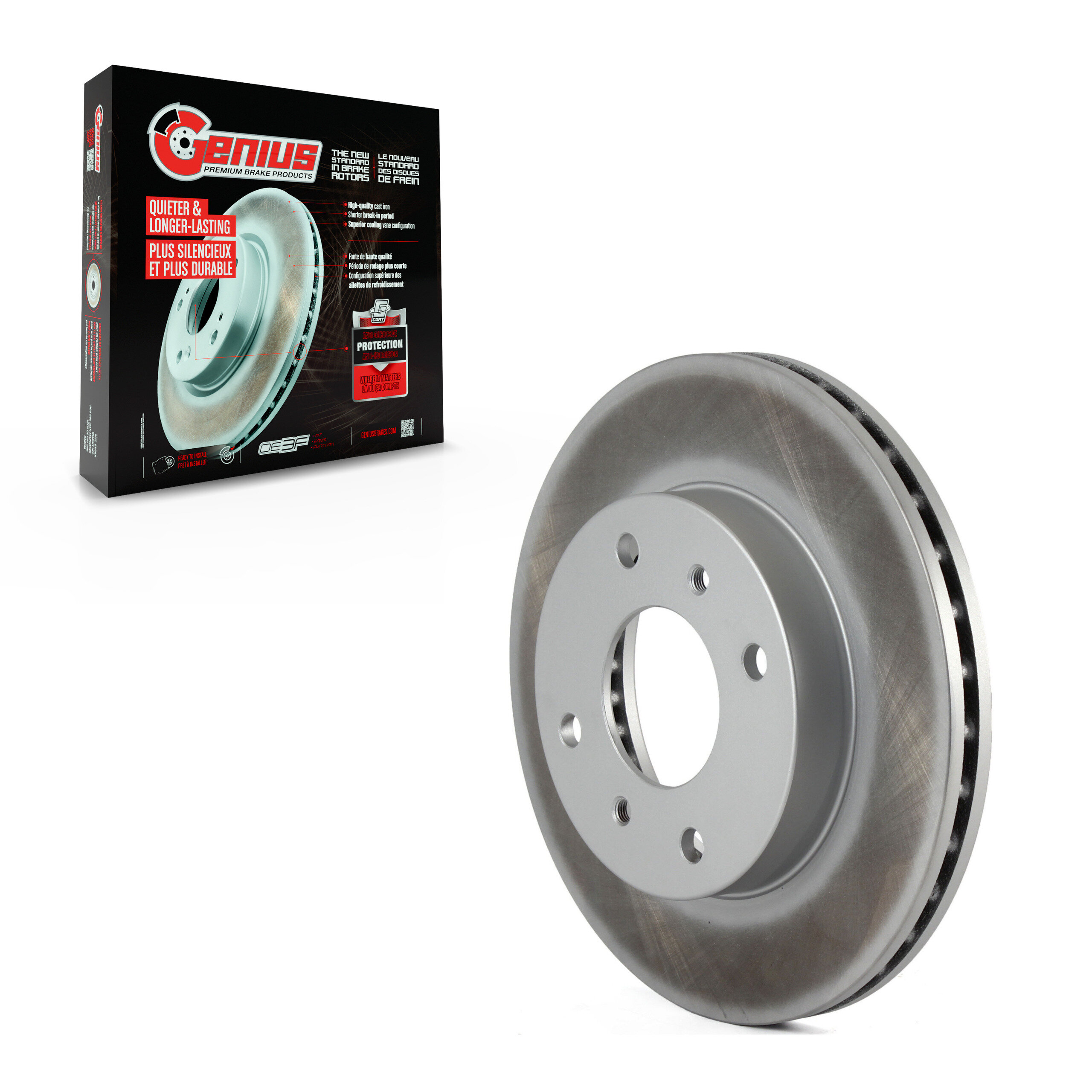 Coated Disc Brake Rotor