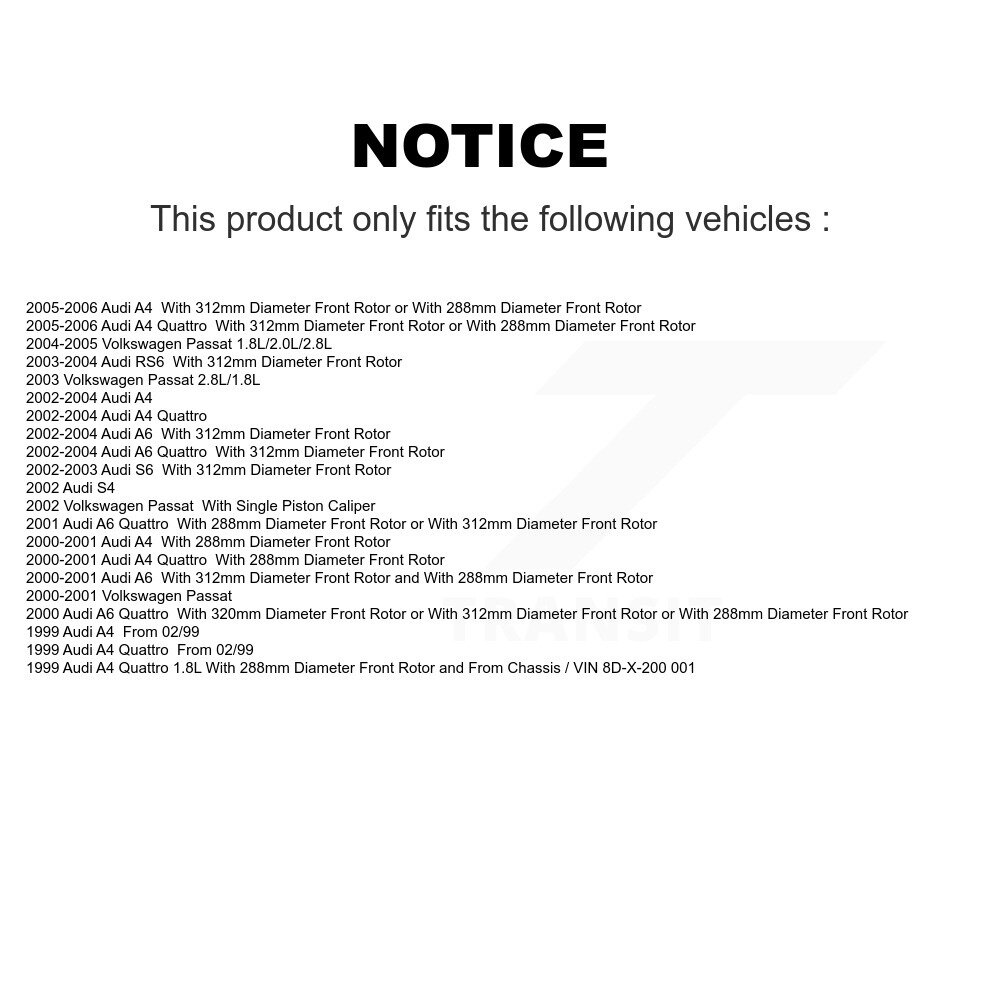 Positive Plus - PPF-D840A - Semi-Metallic Brake Pads