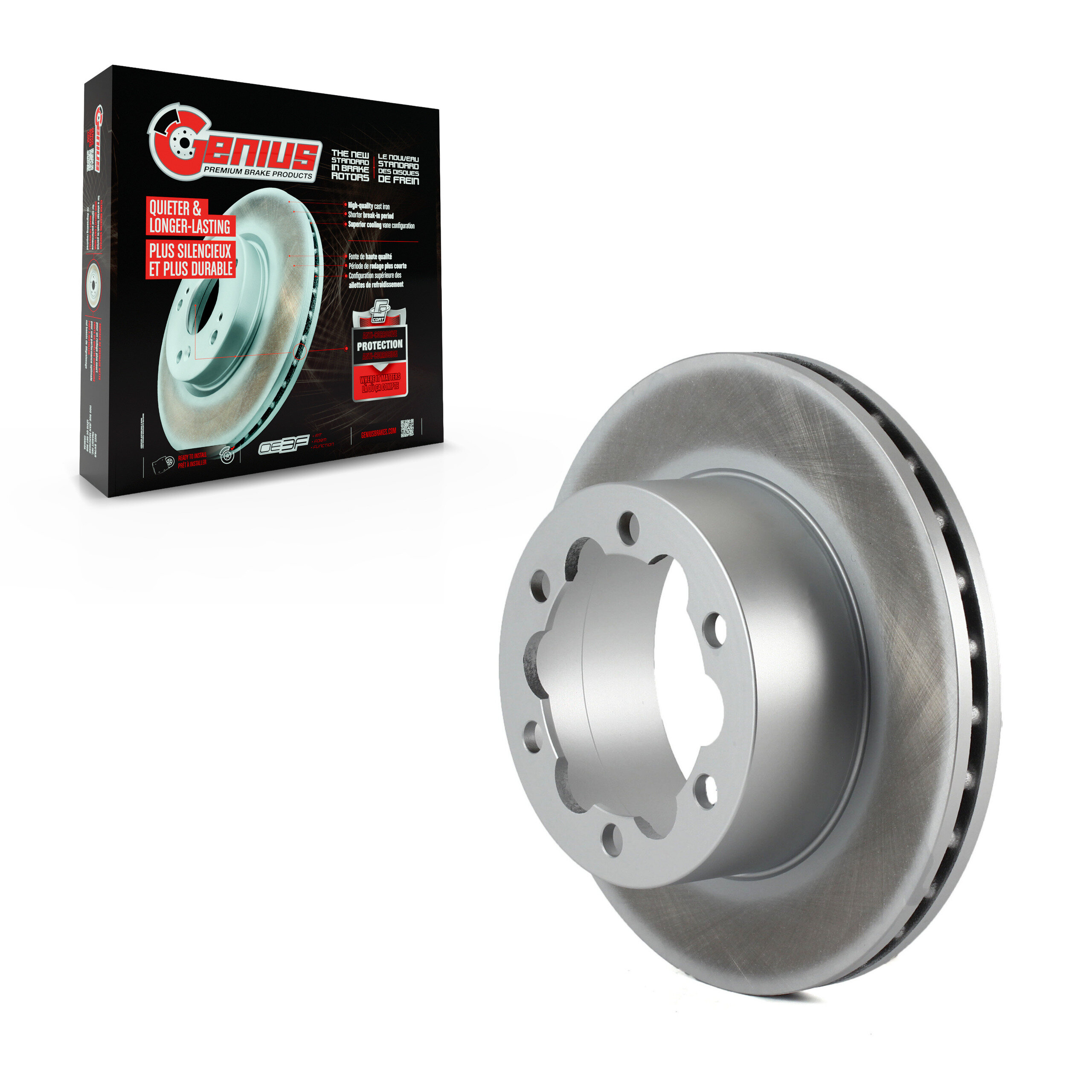 Coated Disc Brake Rotor