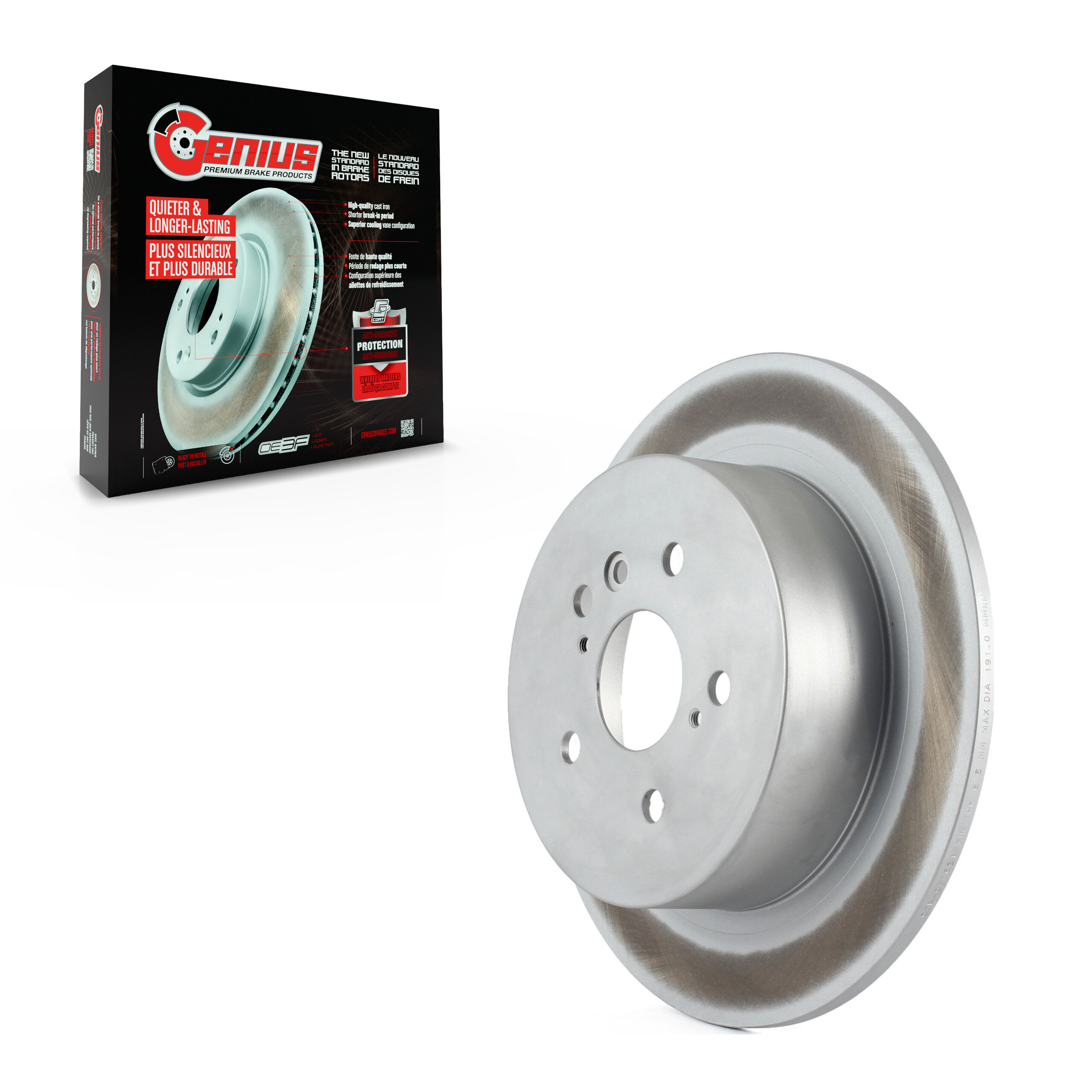 Coated Disc Brake Rotor