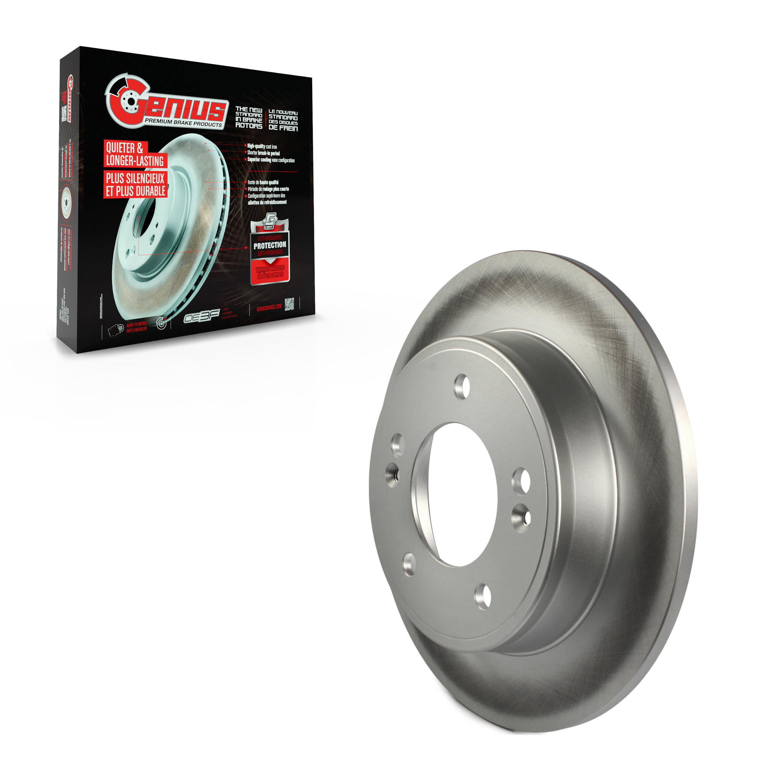 Coated Disc Brake Rotor
