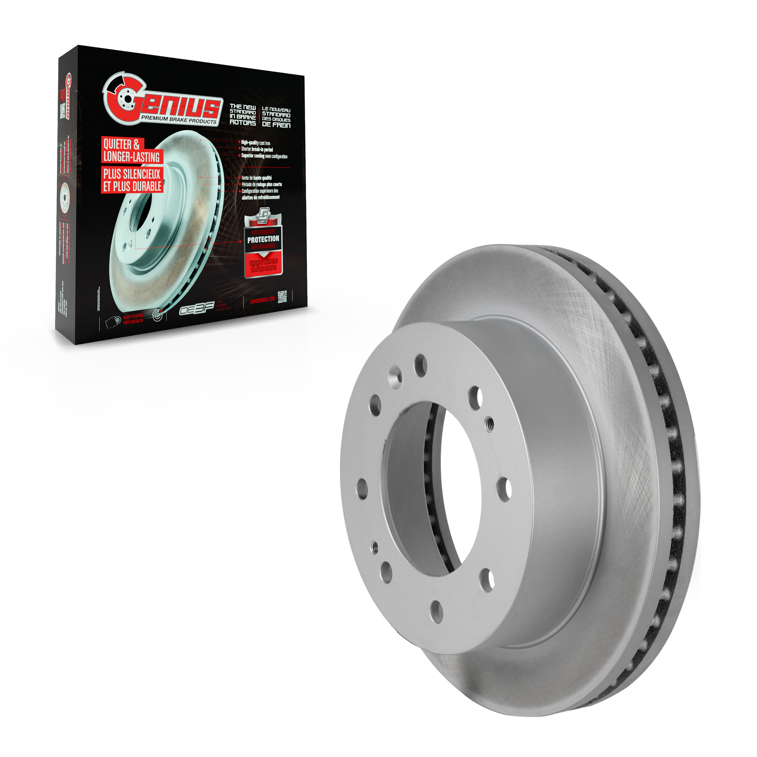 Coated Disc Brake Rotor