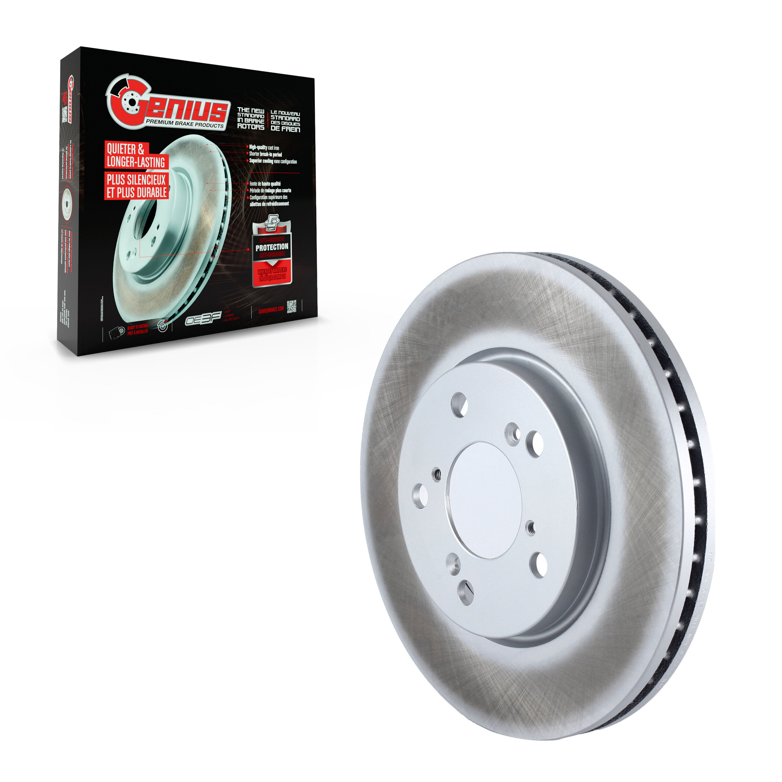 Coated Disc Brake Rotor