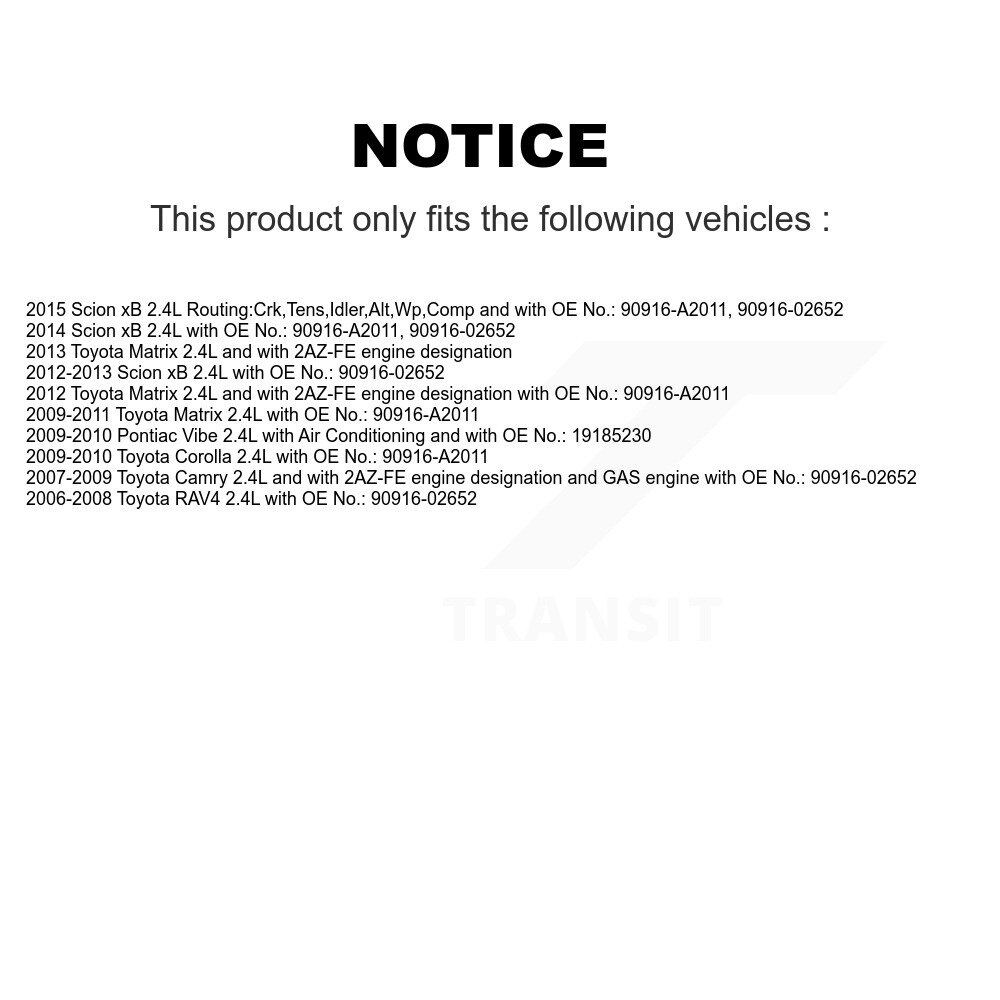 Bando - BAN-7PK1905 - Accessory Drive Belt