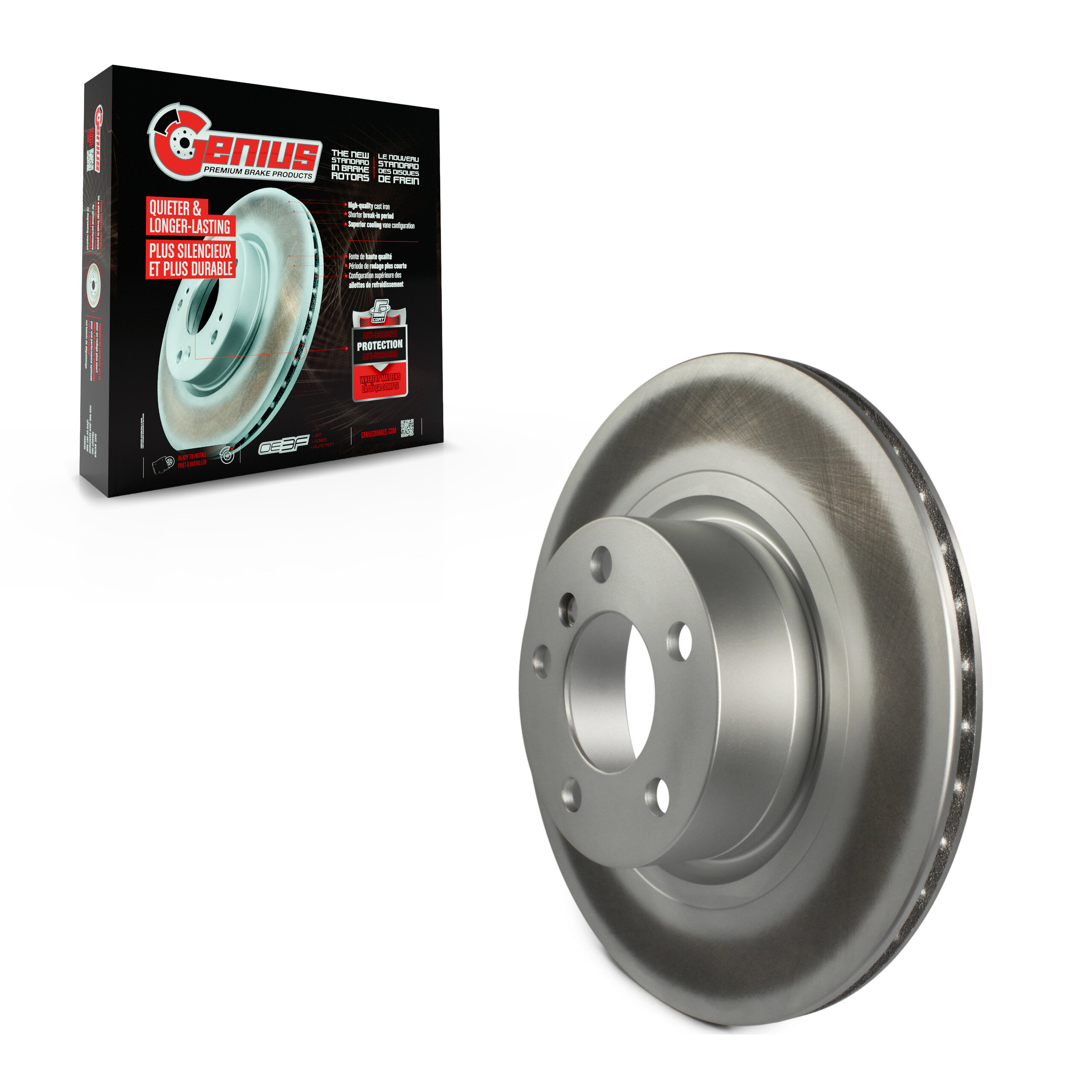 Coated Disc Brake Rotor