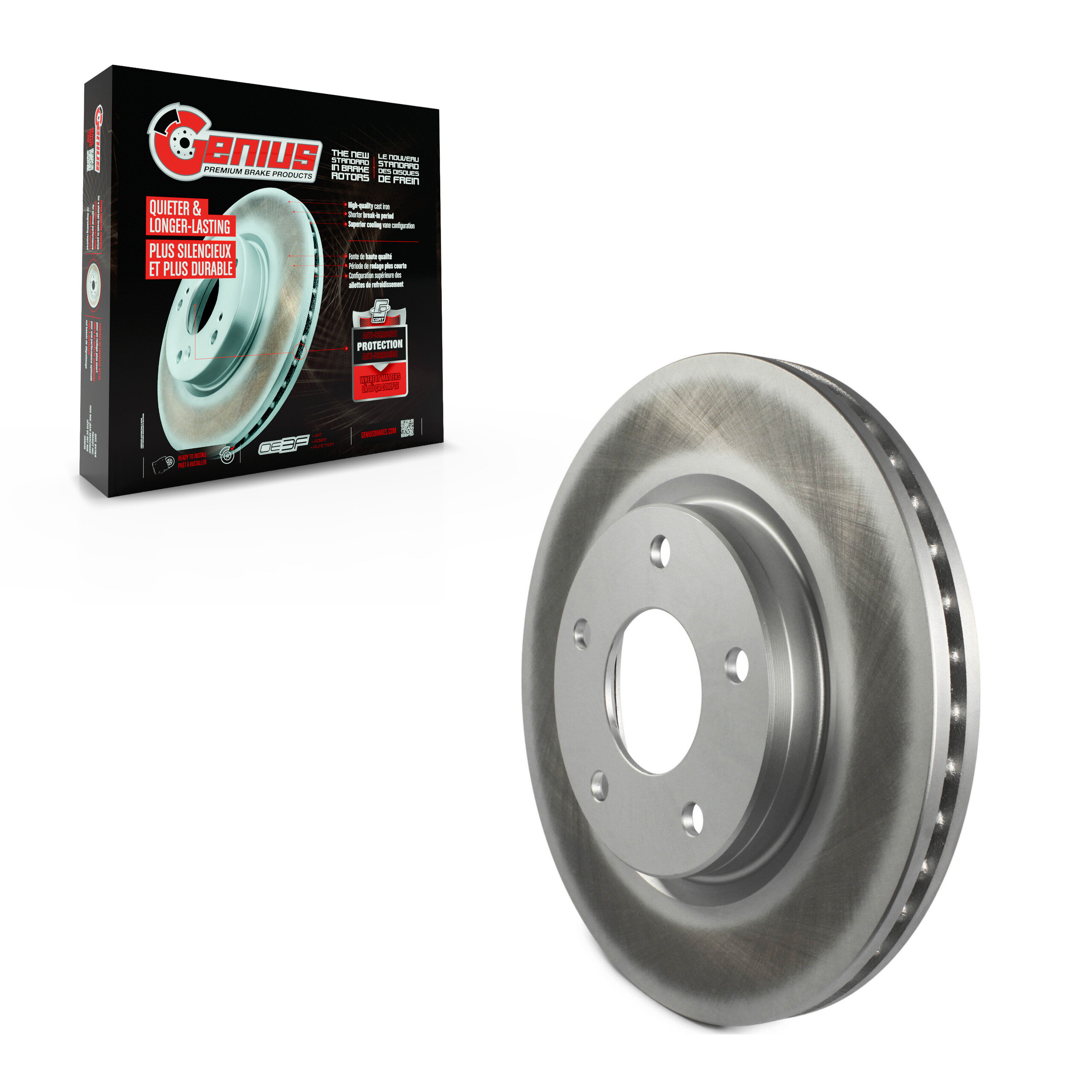 Coated Disc Brake Rotor