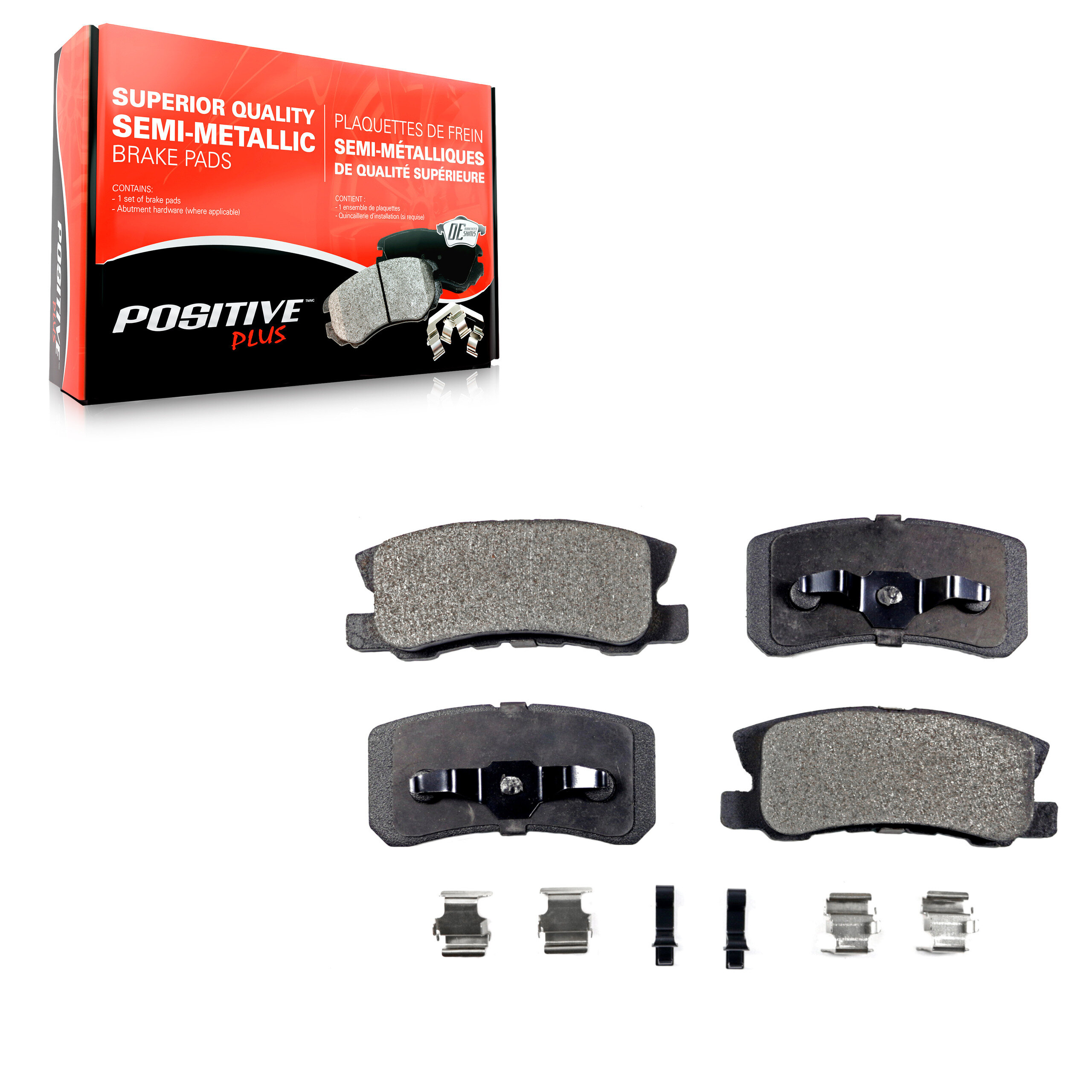 Semi-Metallic Brake Pads