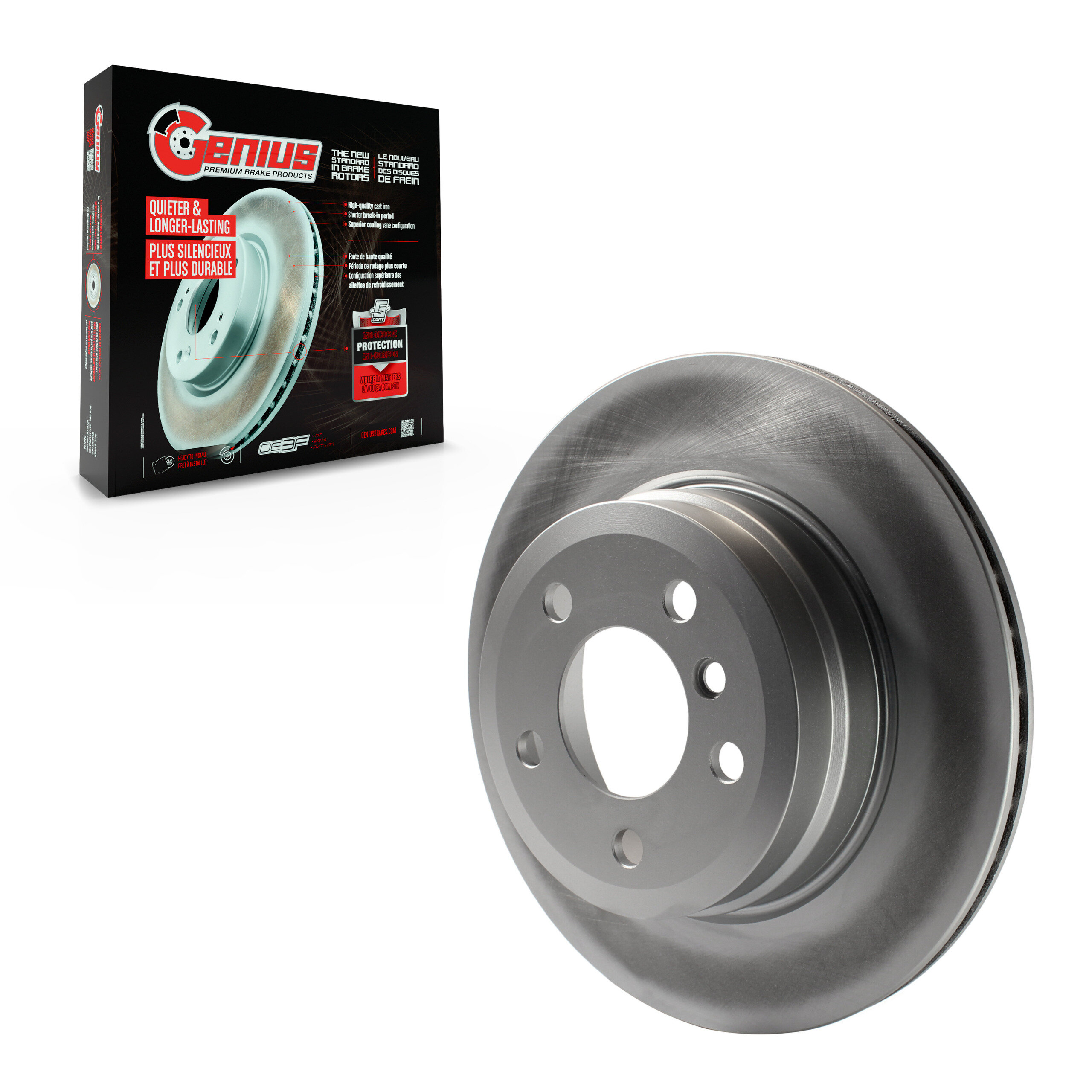 Coated Disc Brake Rotor