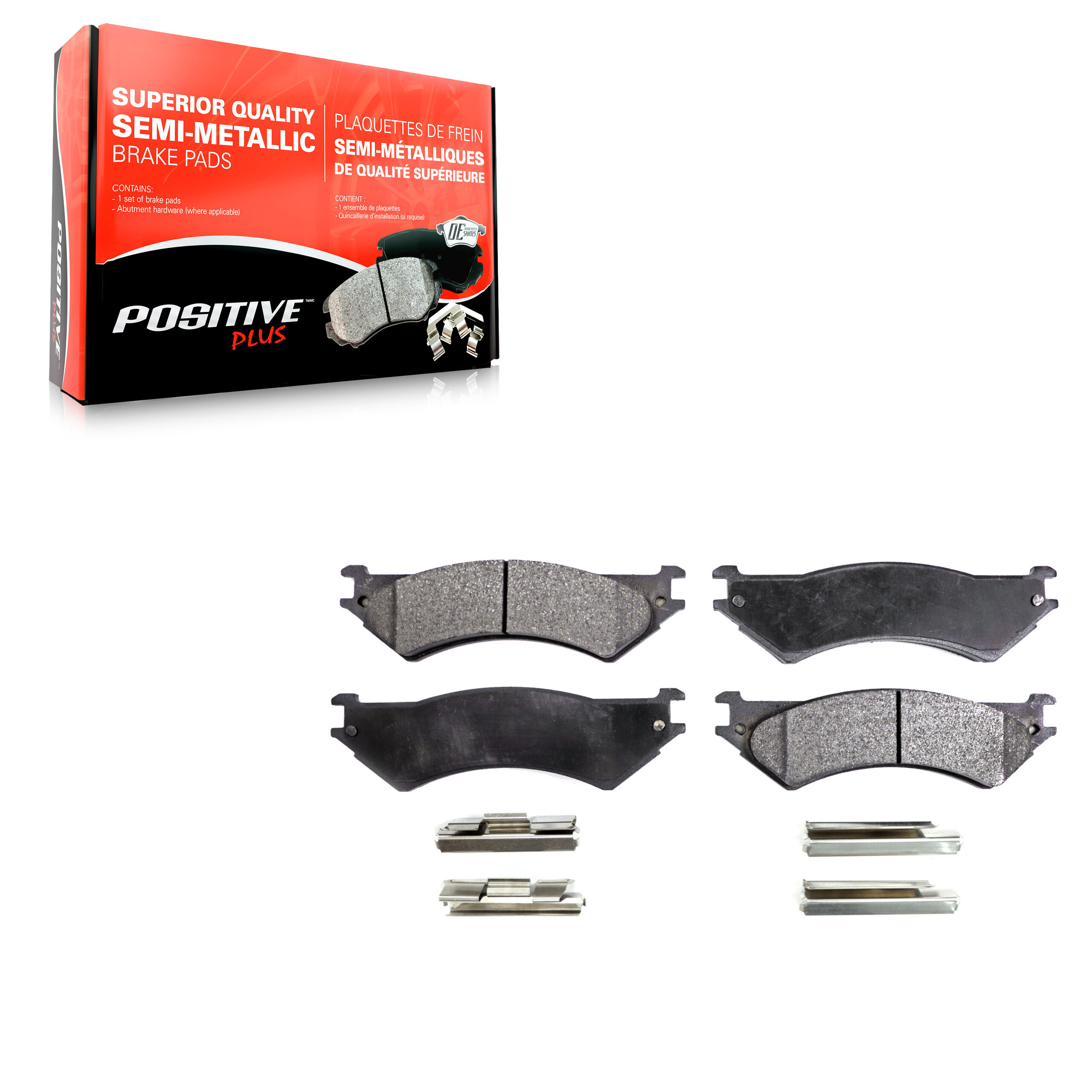 Semi-Metallic Brake Pads