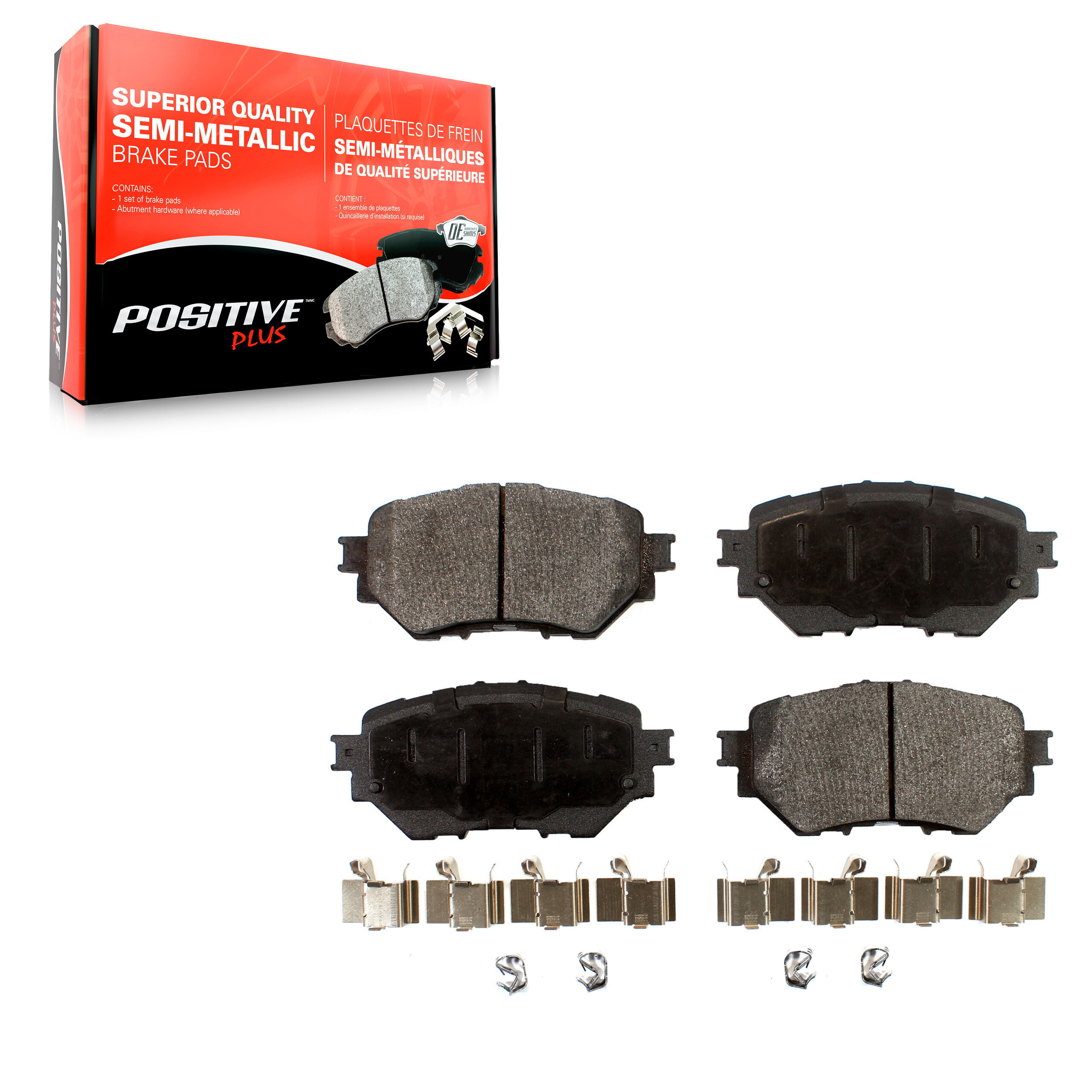 Semi-Metallic Brake Pads