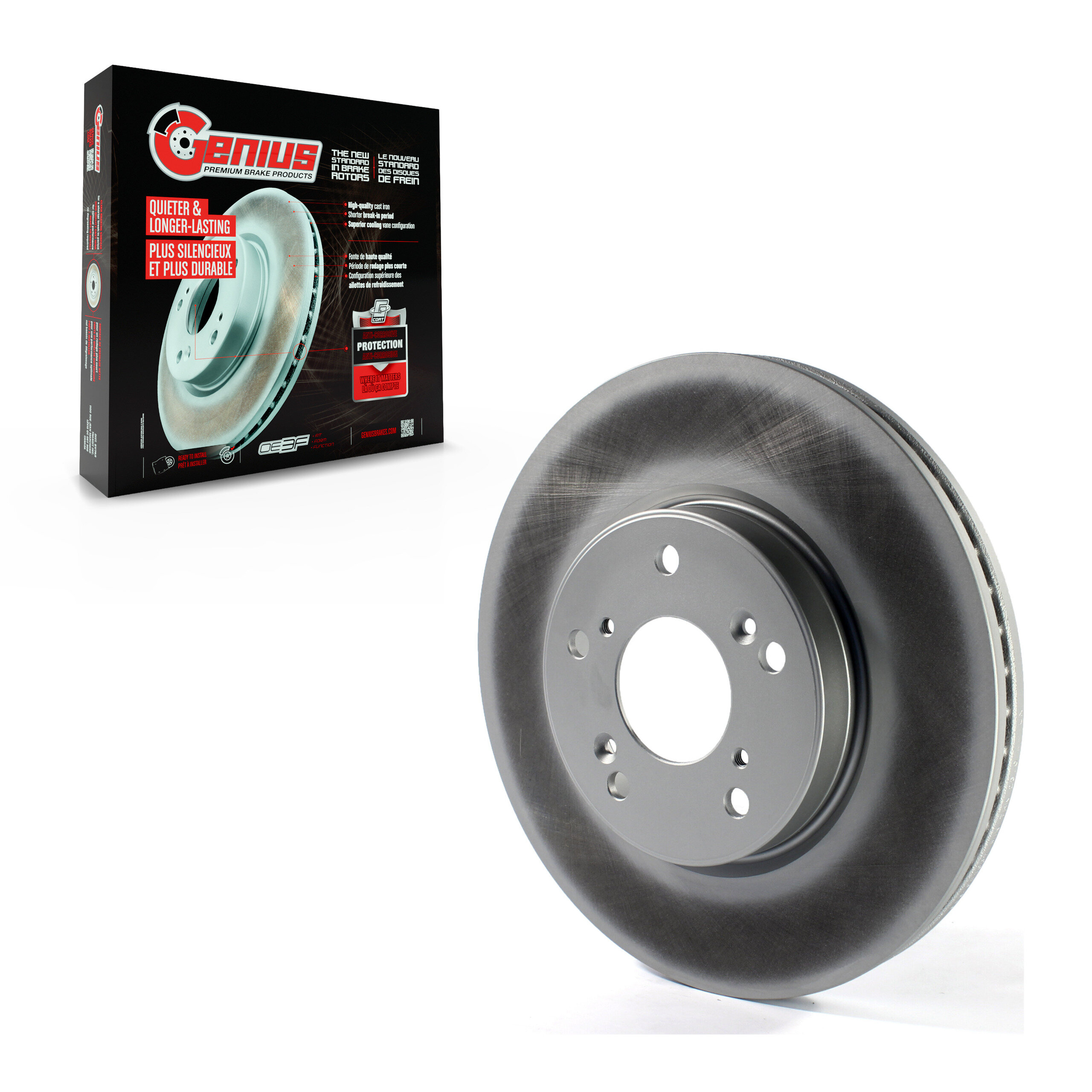 Coated Disc Brake Rotor