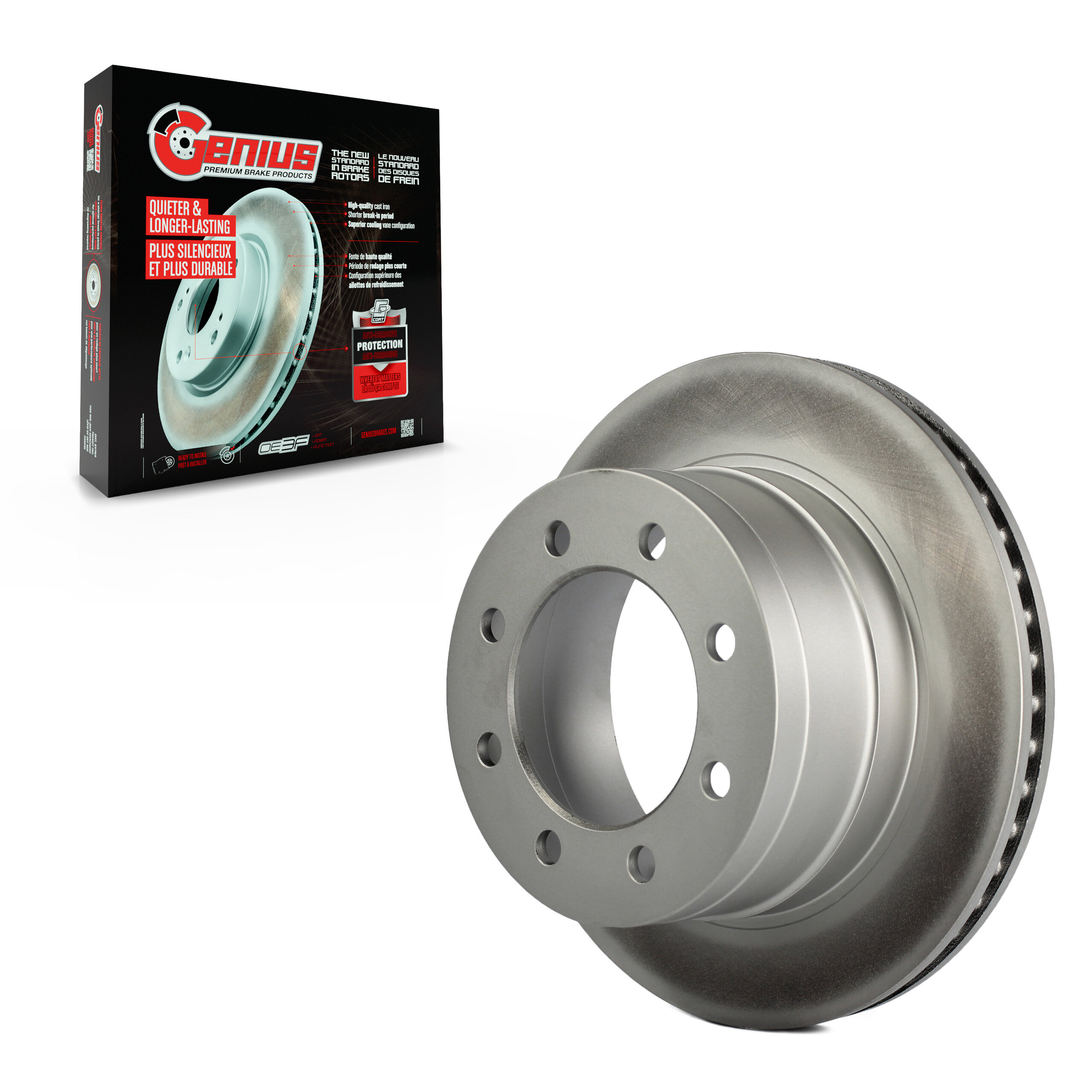 Coated Disc Brake Rotor