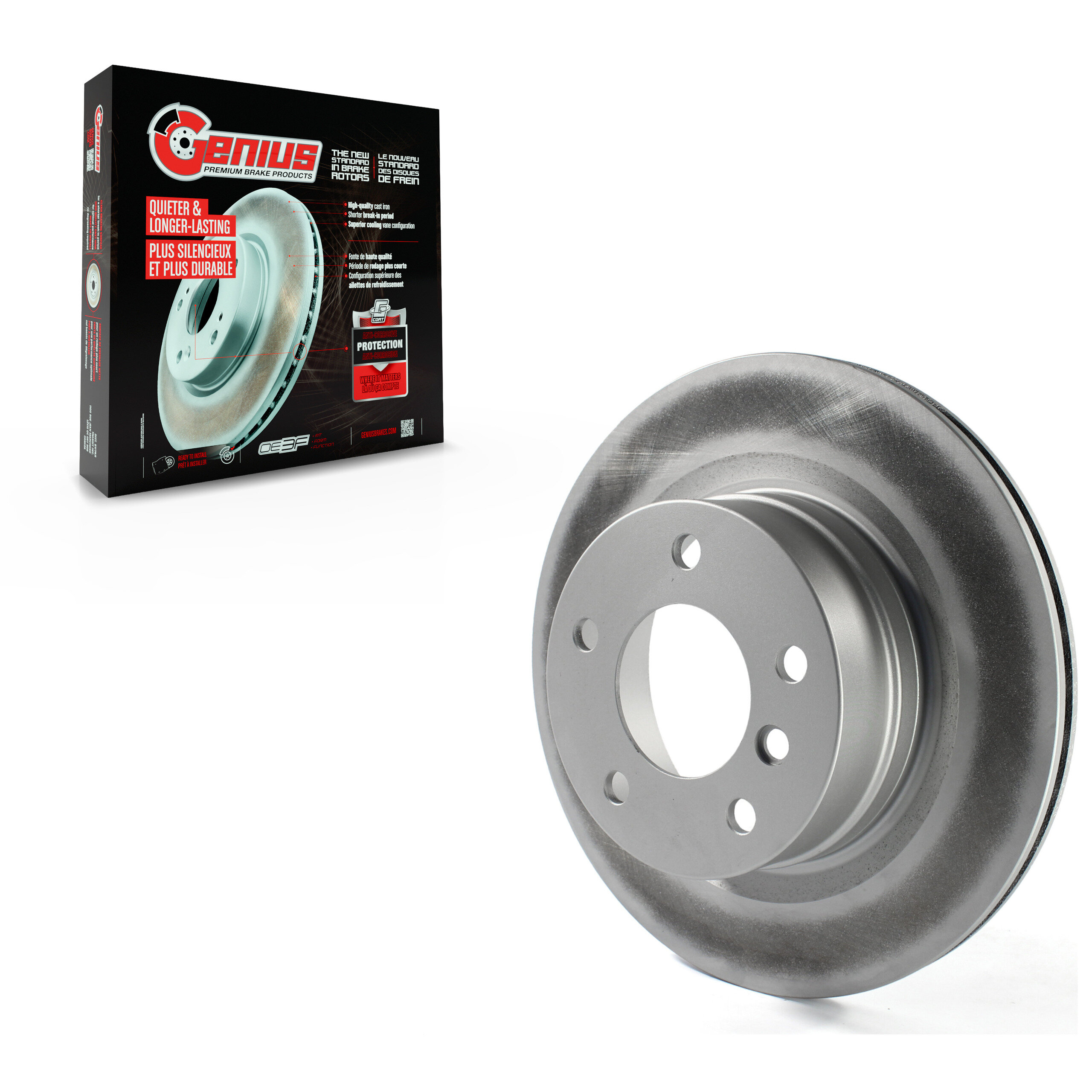 Coated Disc Brake Rotor