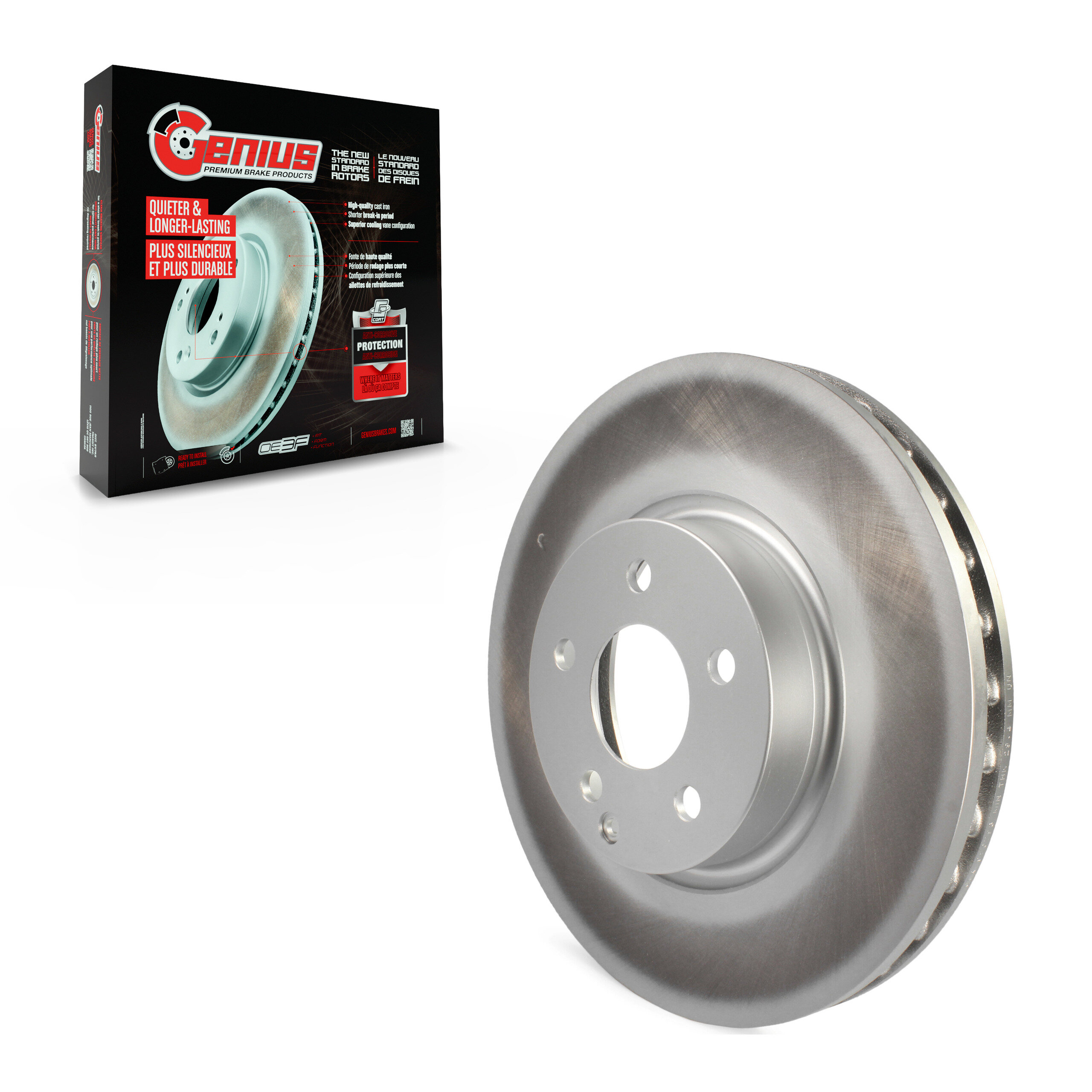 Coated Disc Brake Rotor