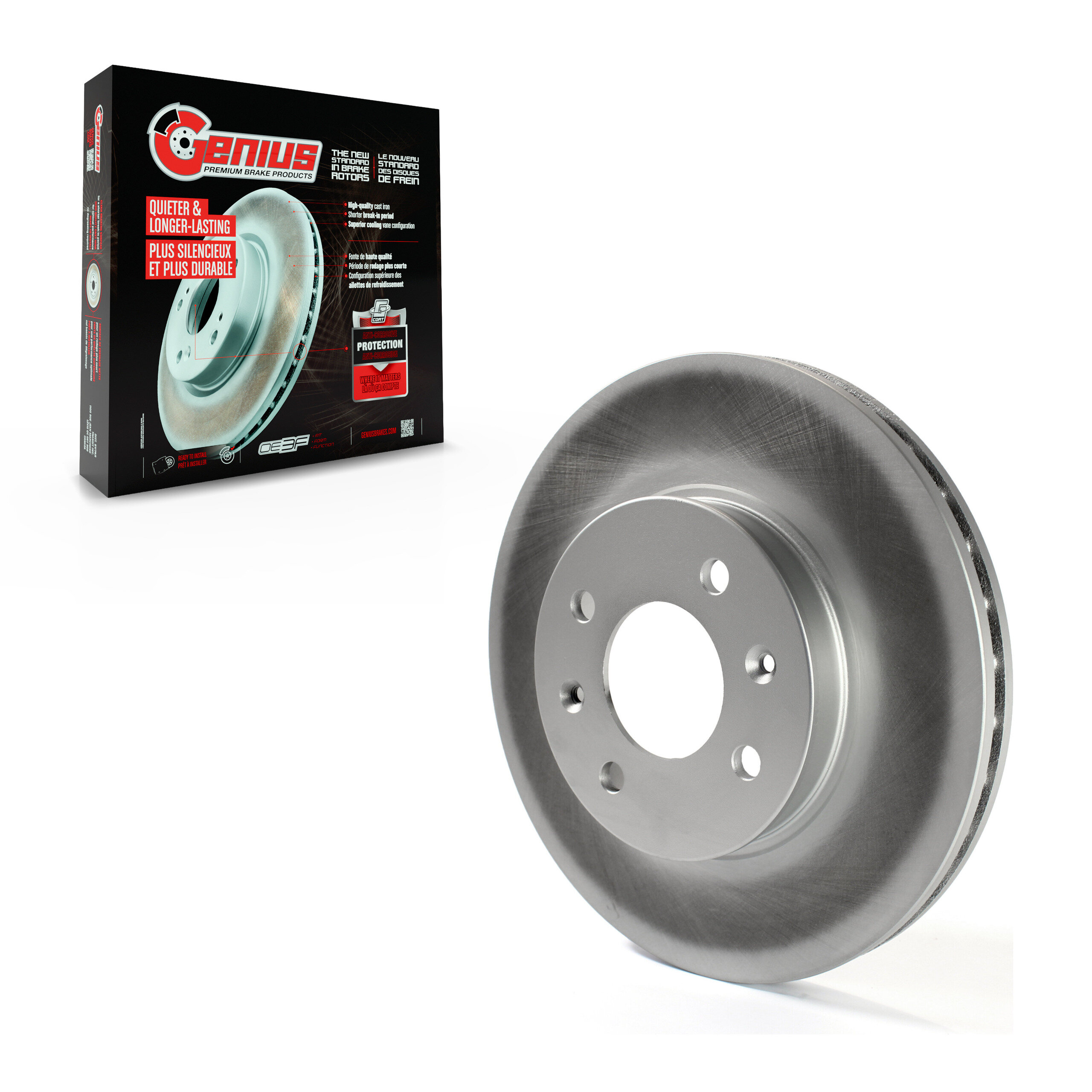 Coated Disc Brake Rotor
