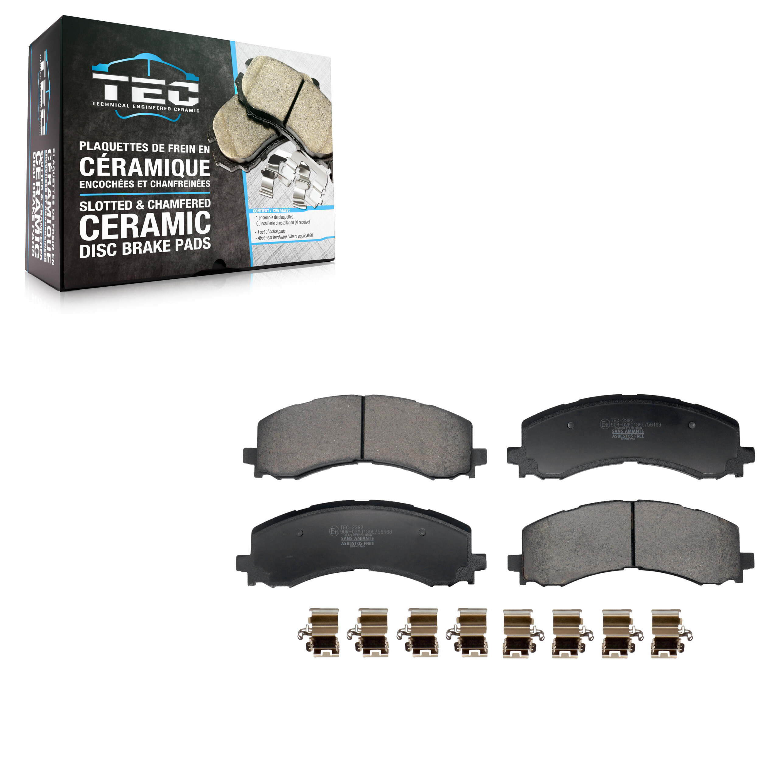 TEC - TEC-2382 - Ceramic Brake Pads