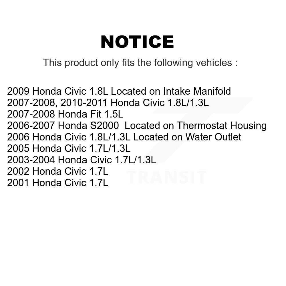 Mpulse - SEN-2CTS0222 - Engine Coolant Temperature Sensor