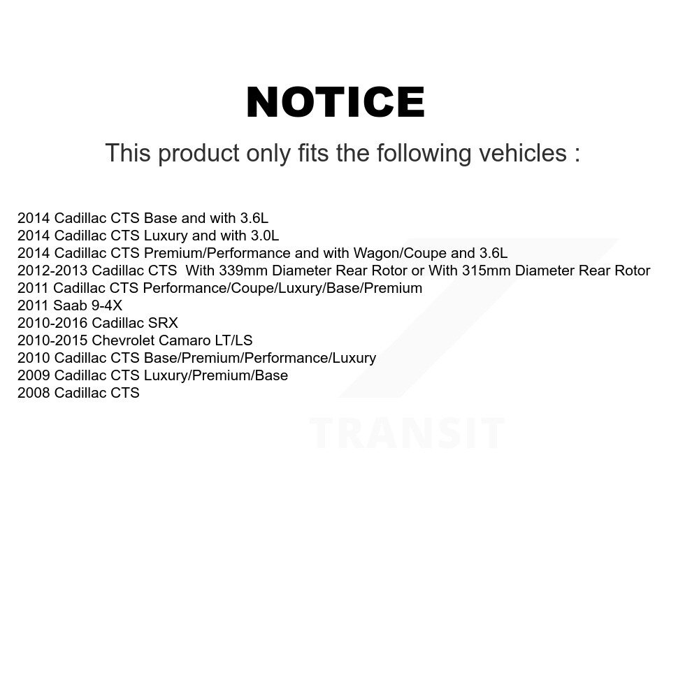SIM - SIM-1337 - Semi-Metallic Brake Pads