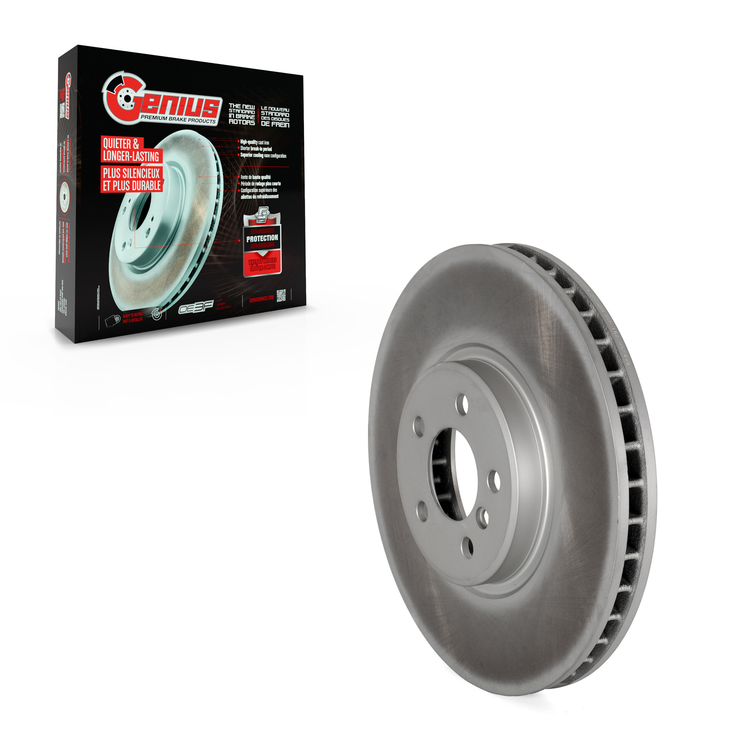 Coated Disc Brake Rotor