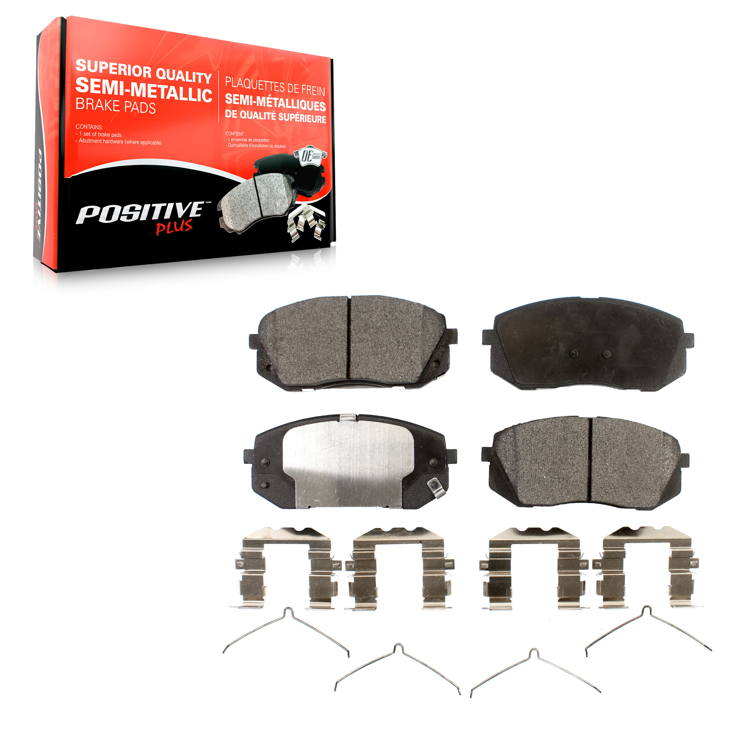 Semi-Metallic Brake Pads