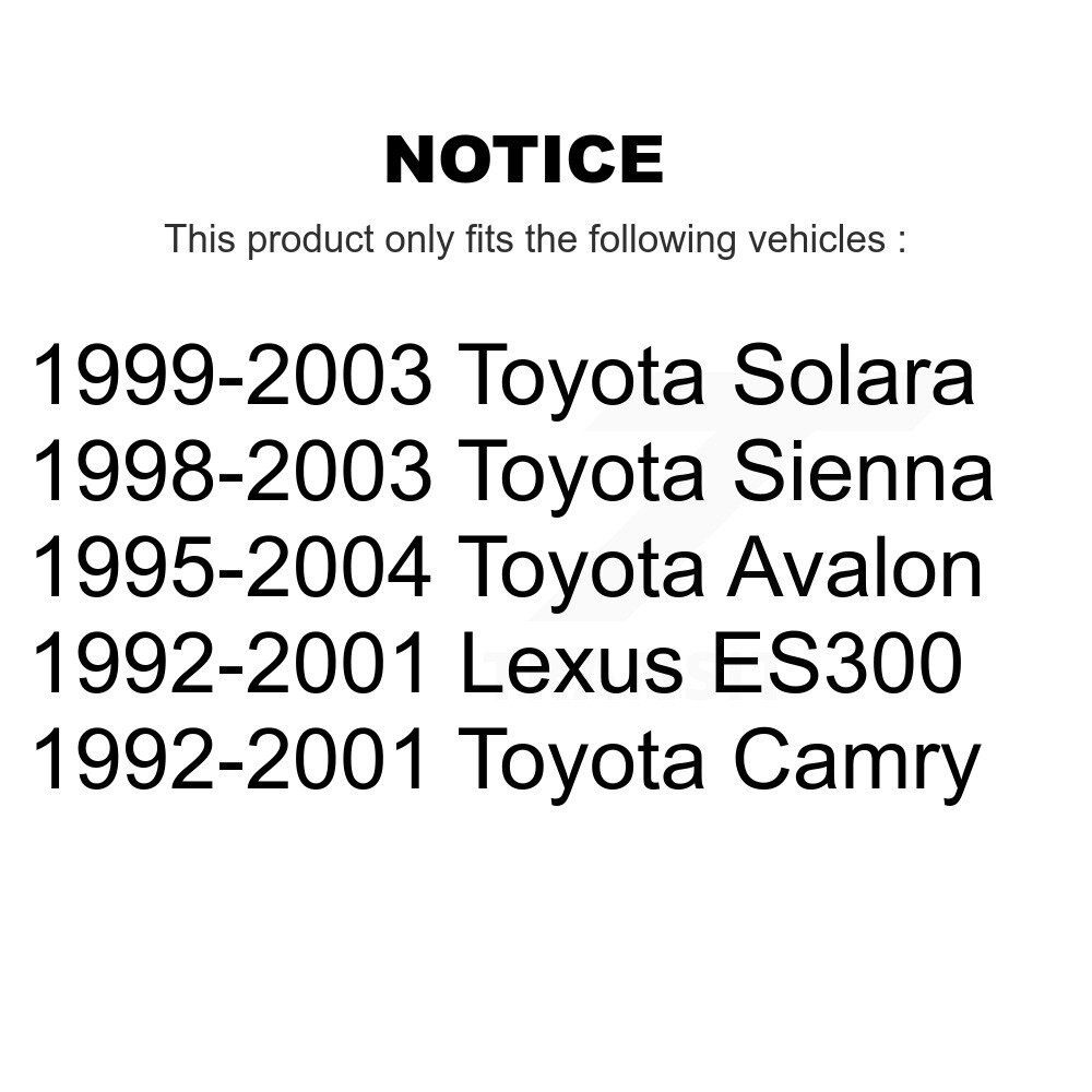 TOR - TOR-K90041 - Suspension Control Arm Bushing Kit