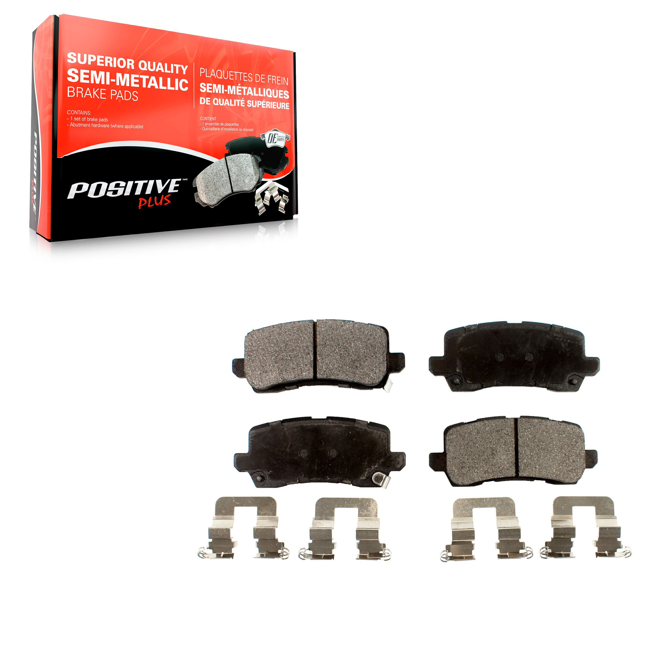 Semi-Metallic Brake Pads