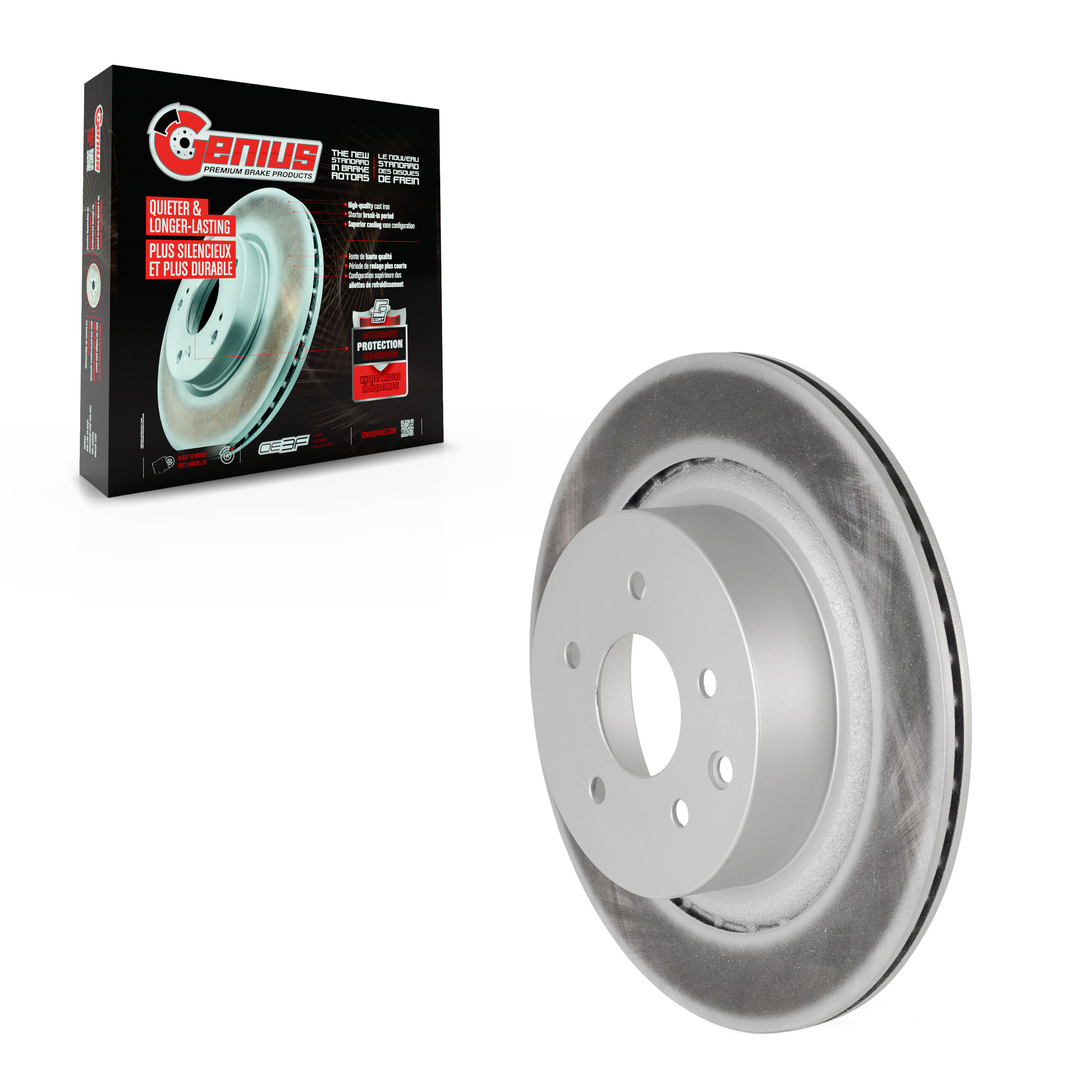 Coated Disc Brake Rotor