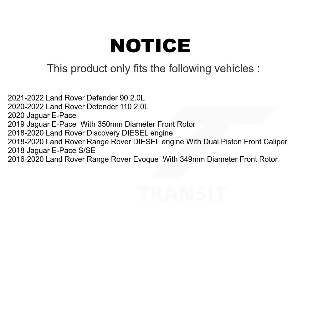 Positive Plus - PPF-D2133 - Semi-Metallic Brake Pads