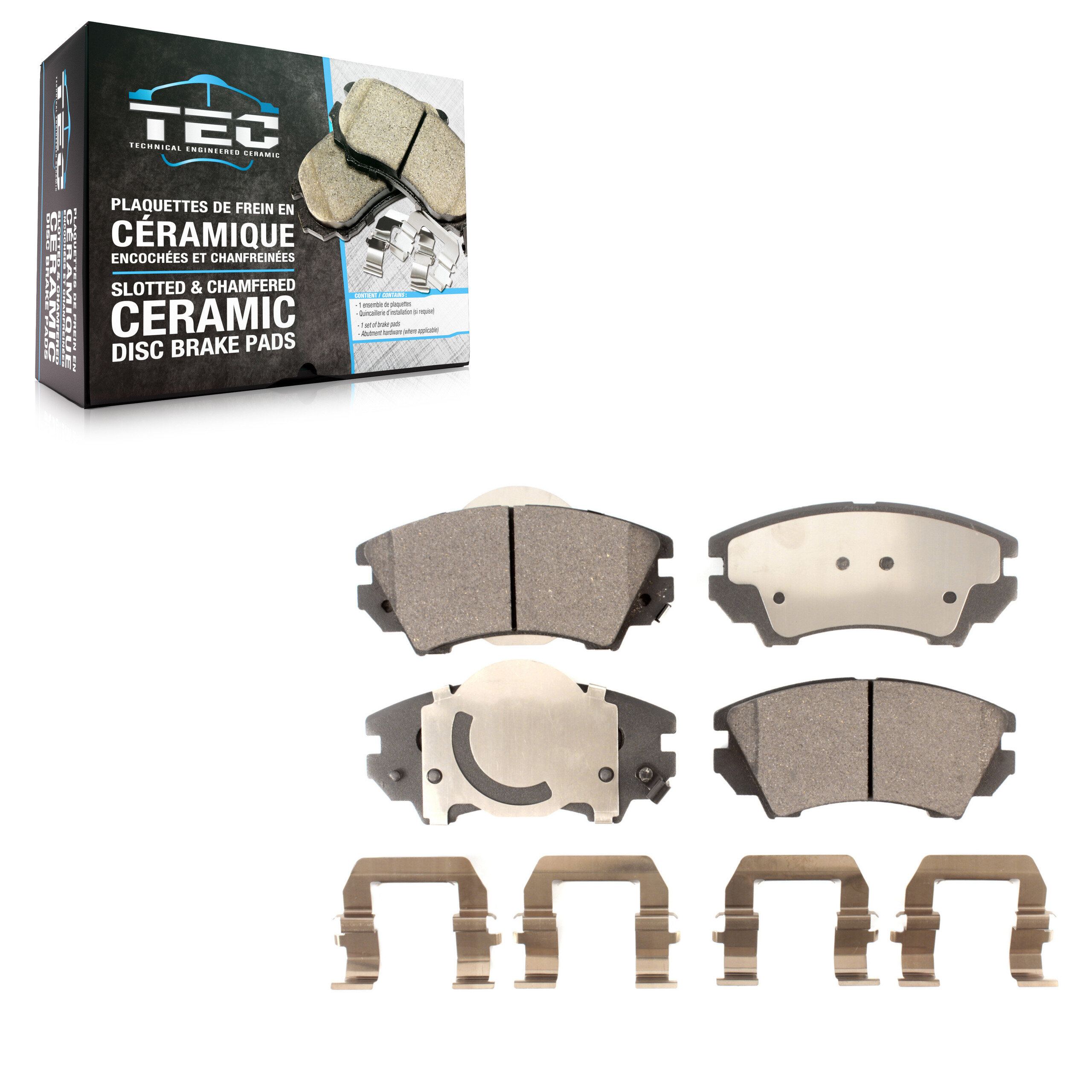 TEC - TEC-1404 - Ceramic Brake Pads