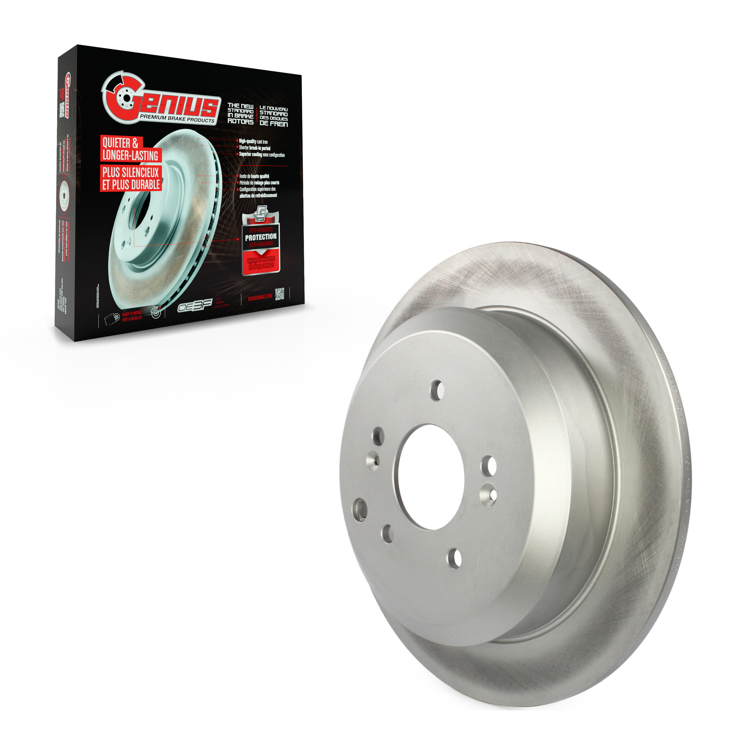 Coated Disc Brake Rotor
