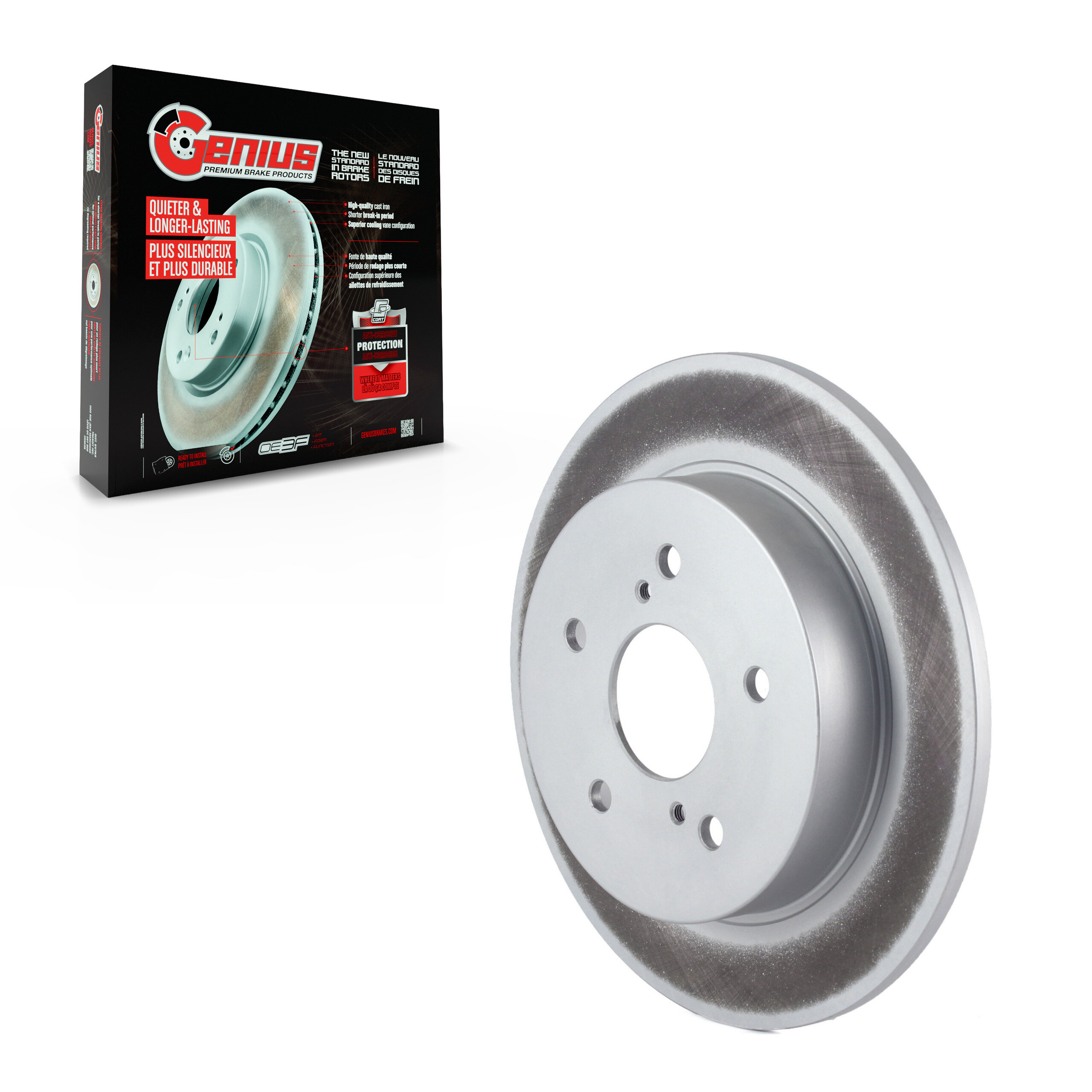 Coated Disc Brake Rotor