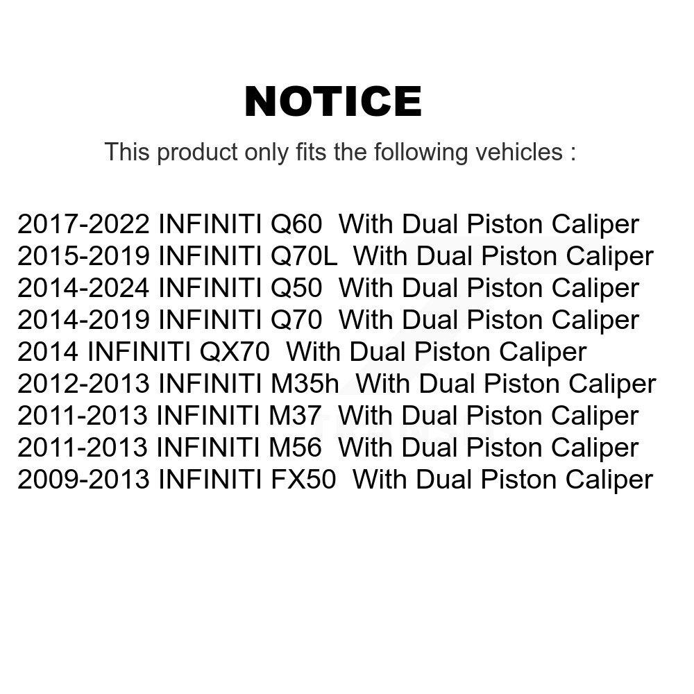 GENIUS - GCR-980951 - Coated Disc Brake Rotor