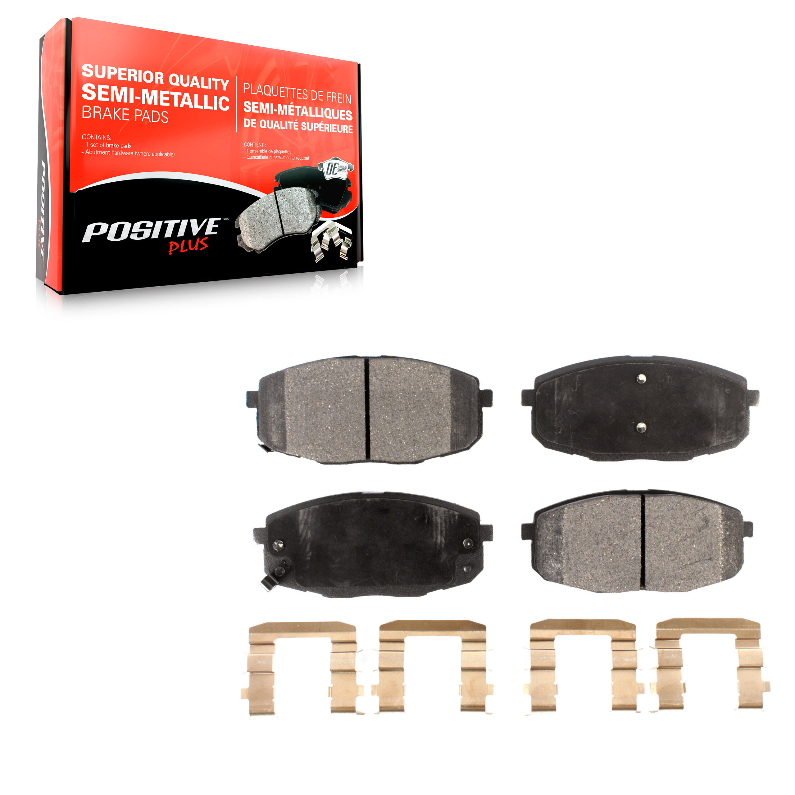 Semi-Metallic Brake Pads
