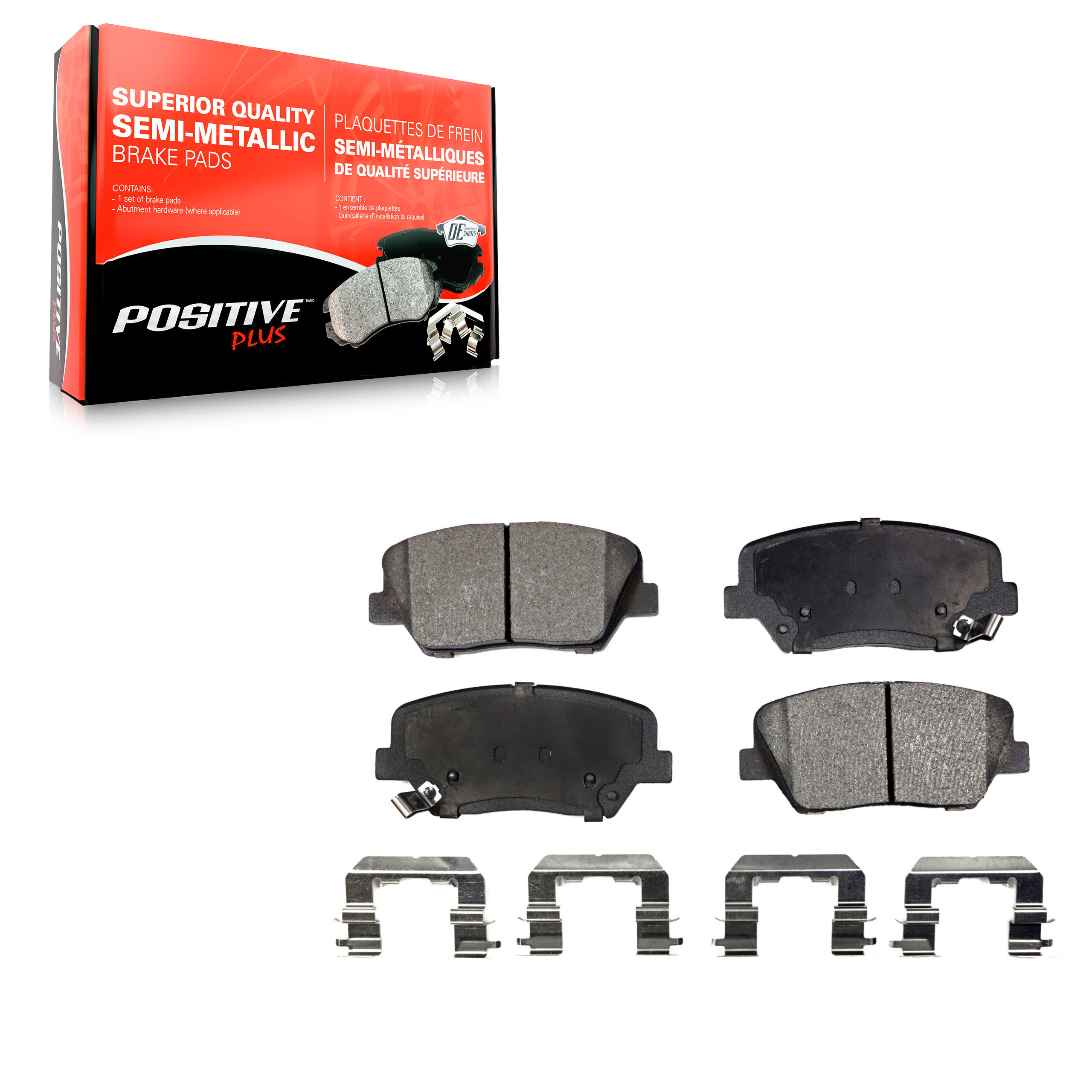 Semi-Metallic Brake Pads
