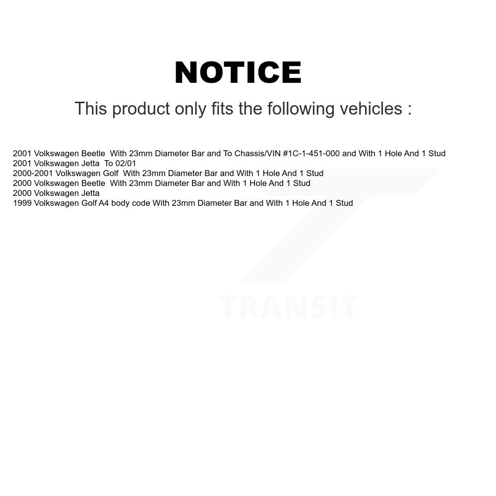 TOR - TOR-K90435 - Suspension Stabilizer Bar Link Kit
