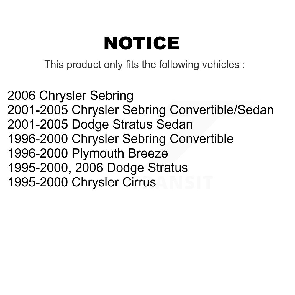 TOR - TOR-K7306 - Suspension Stabilizer Bar Link Kit