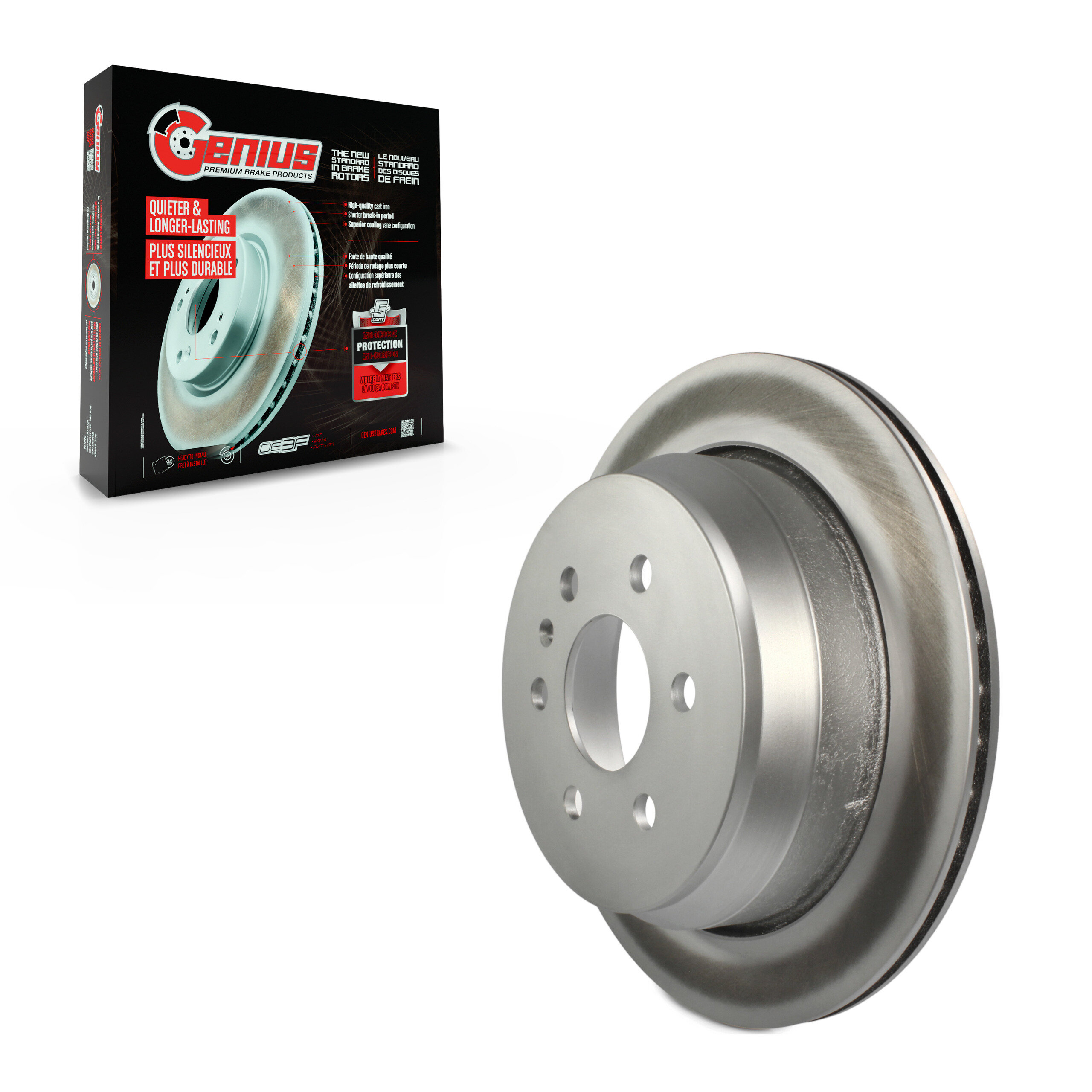 Coated Disc Brake Rotor