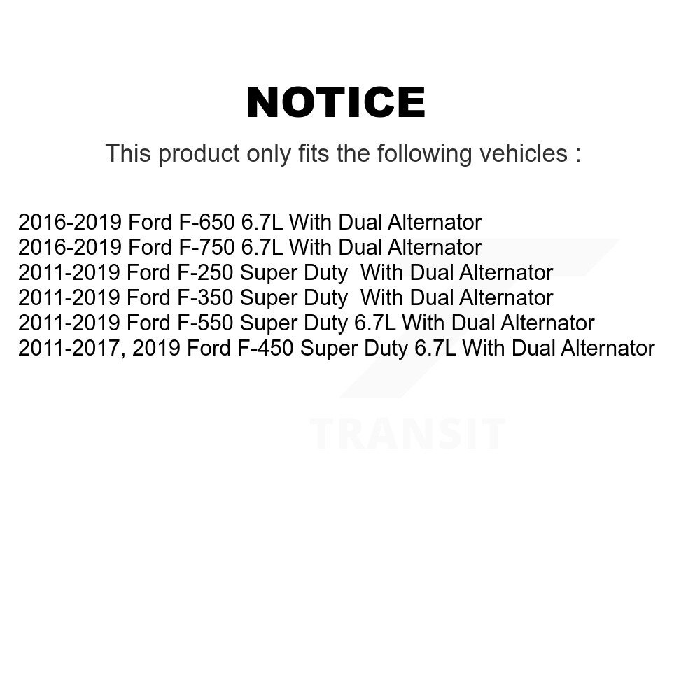 Kobra - KTP-89519 - Accessory Drive Belt Idler Pulley