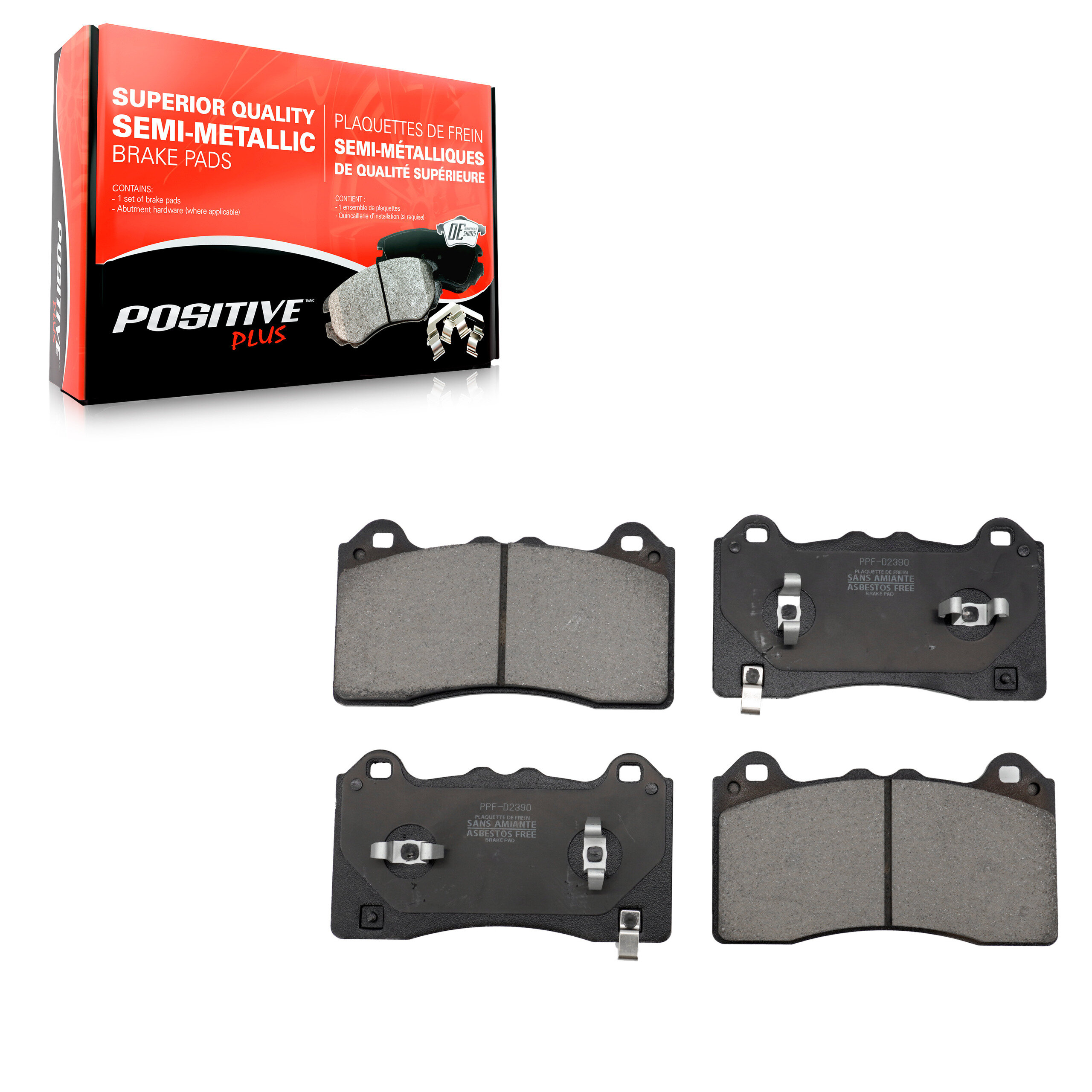 Semi-Metallic Brake Pads