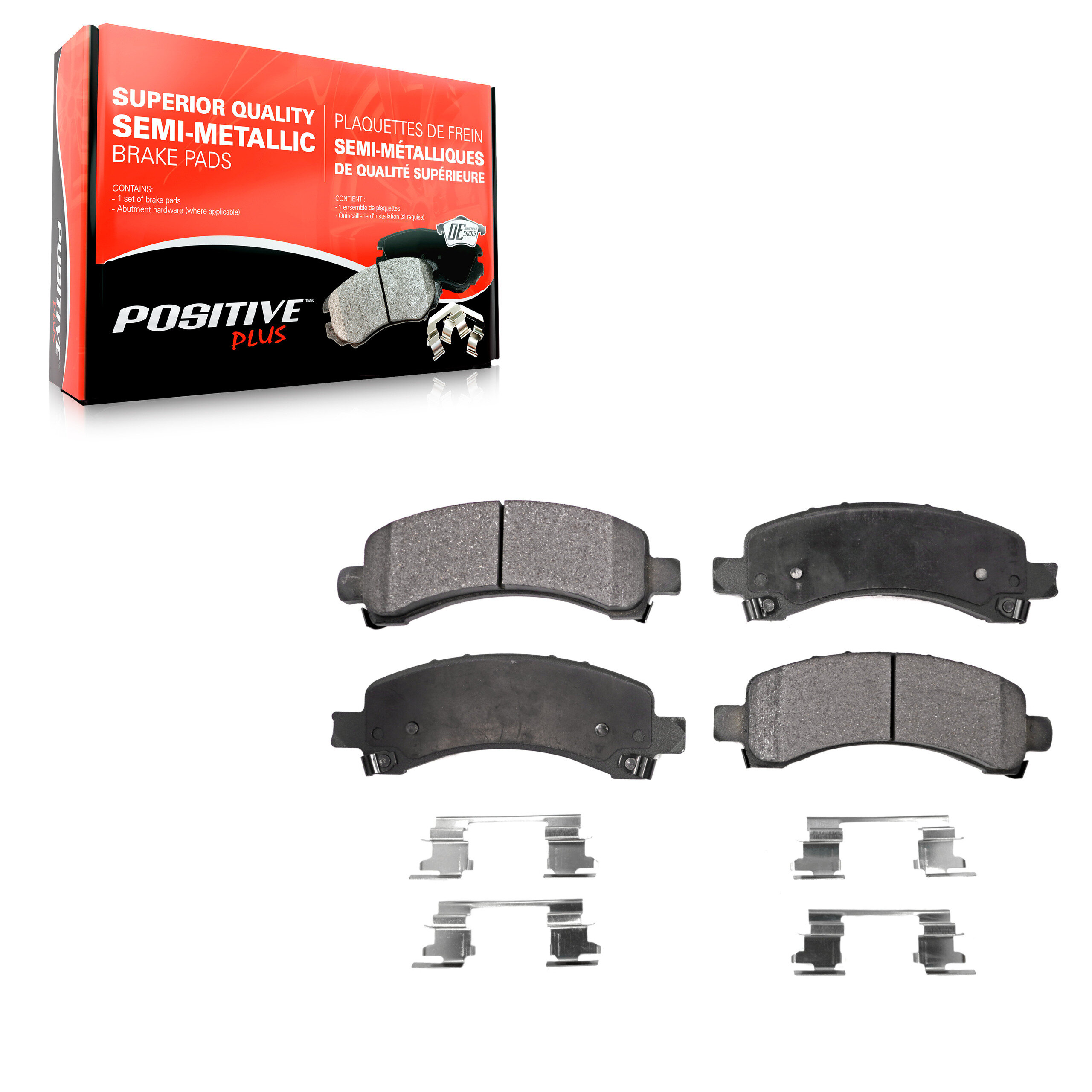 Semi-Metallic Brake Pads