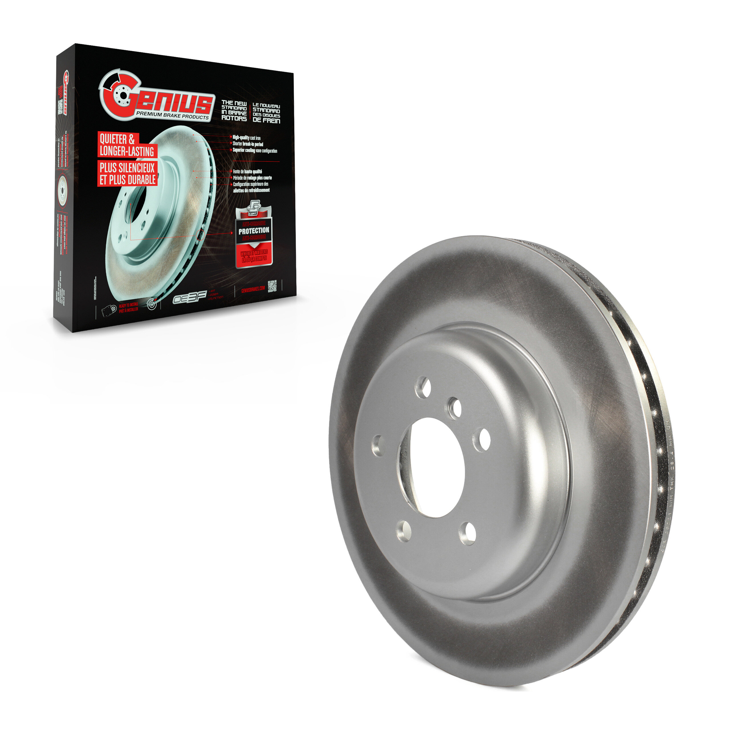 Coated Disc Brake Rotor