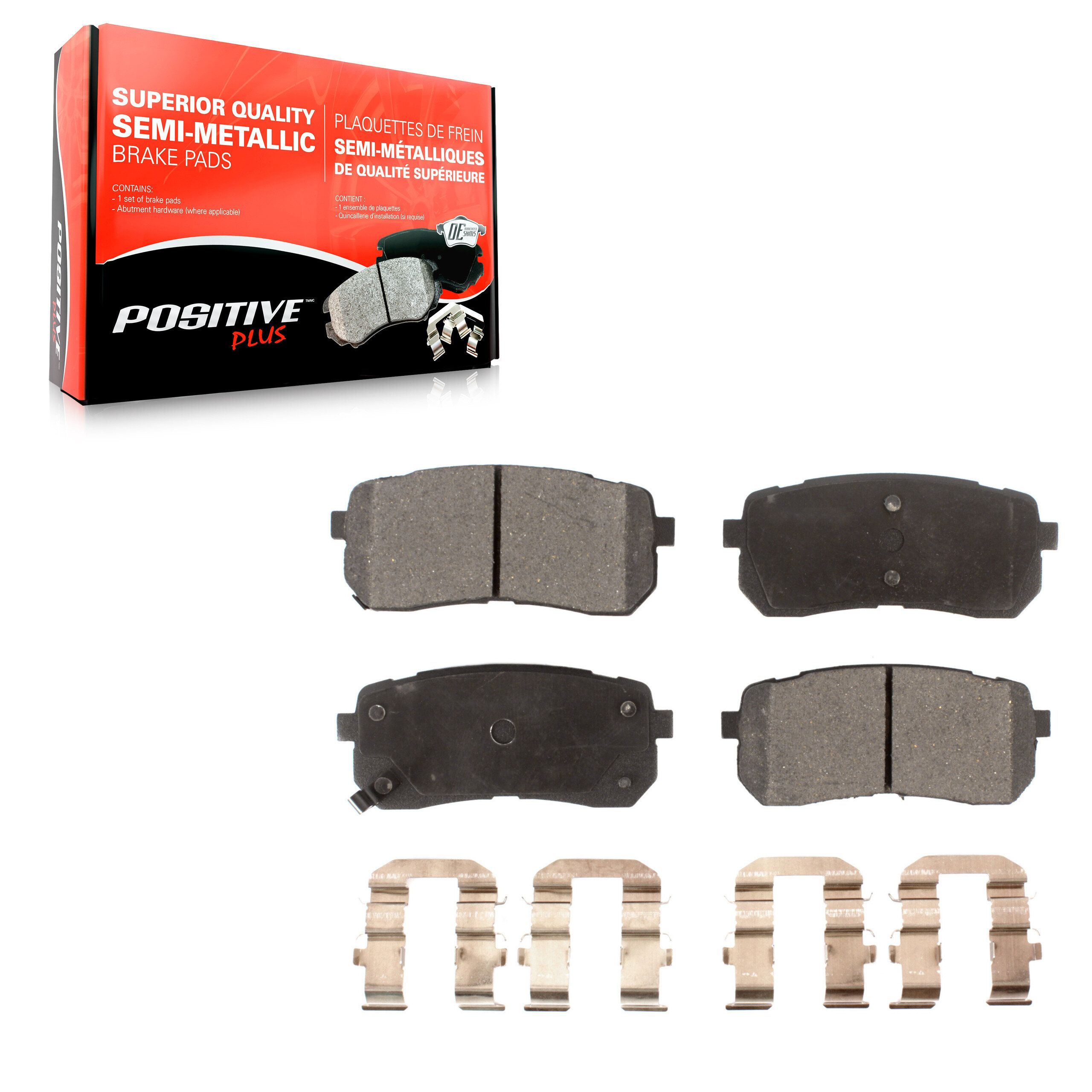 Semi-Metallic Brake Pads