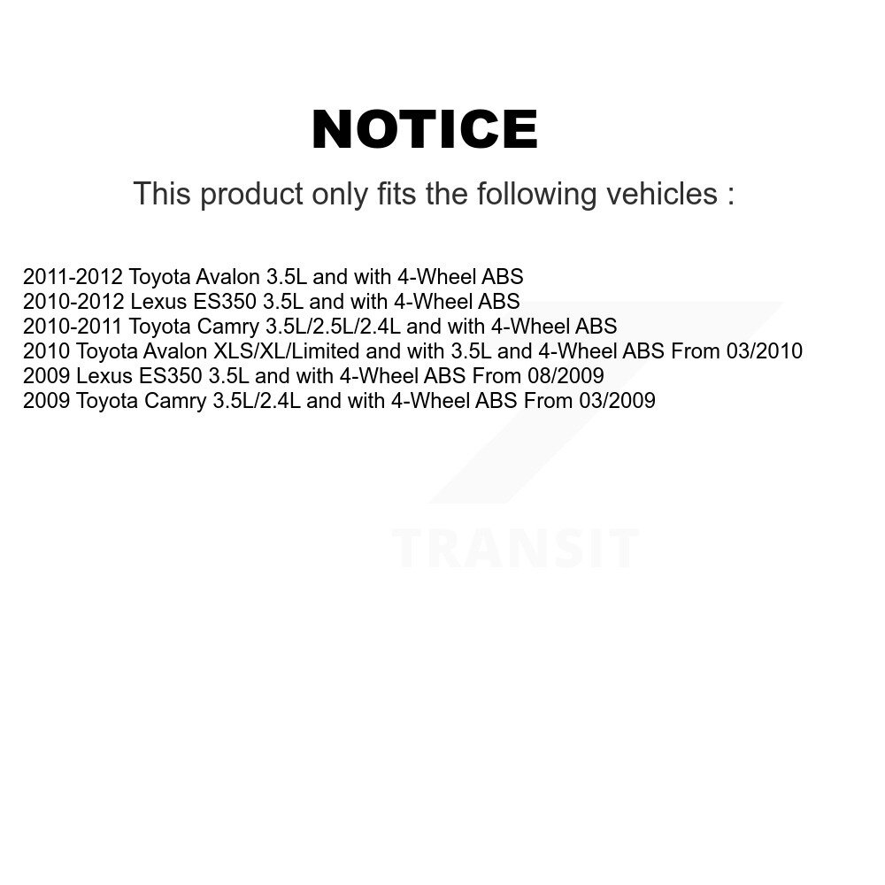 Mpulse - SEN-2ABS2492 - ABS Wheel Speed Sensor Wiring Harness