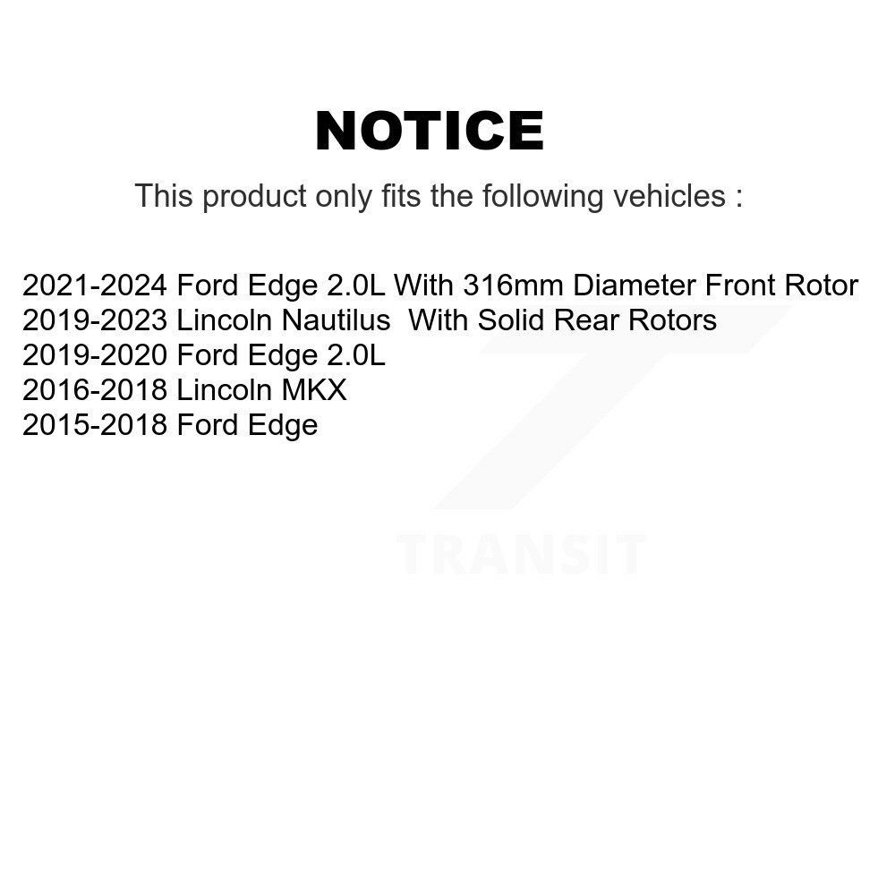 SIM - SIM-1818 - Semi-Metallic Brake Pads